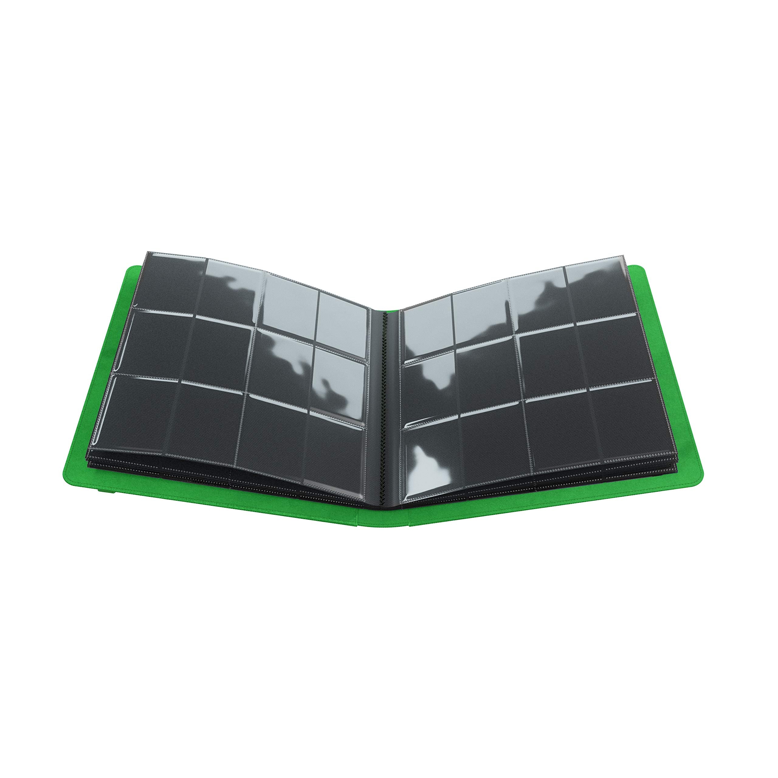 Gamegenic Prime Album - 24-Pocket Storage | Green COLOURMATCH Lining | Holds 480 Sleeved Cards 5