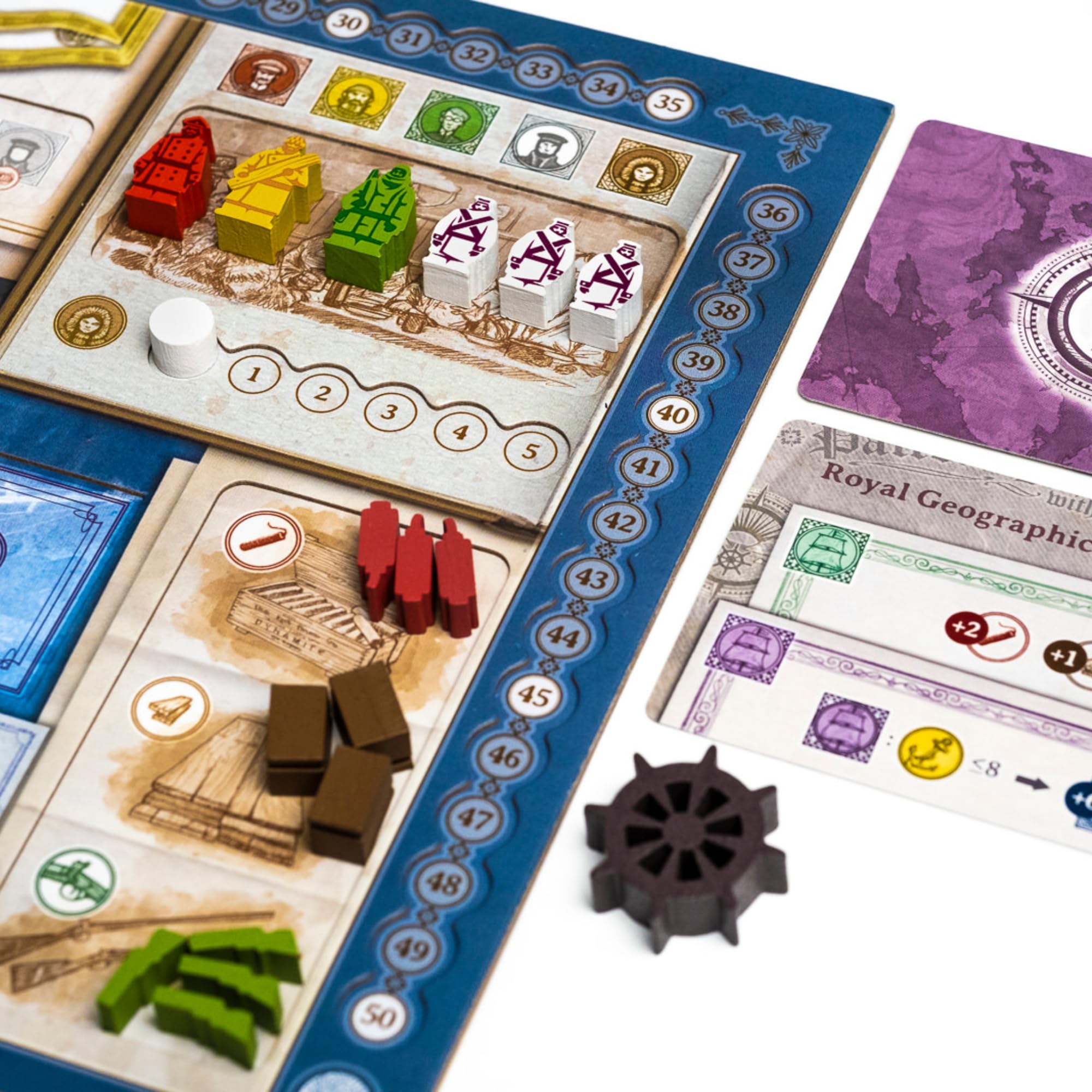 2Tomatoes Games Through Ice and Snow Arctic Exploration Board Game 11