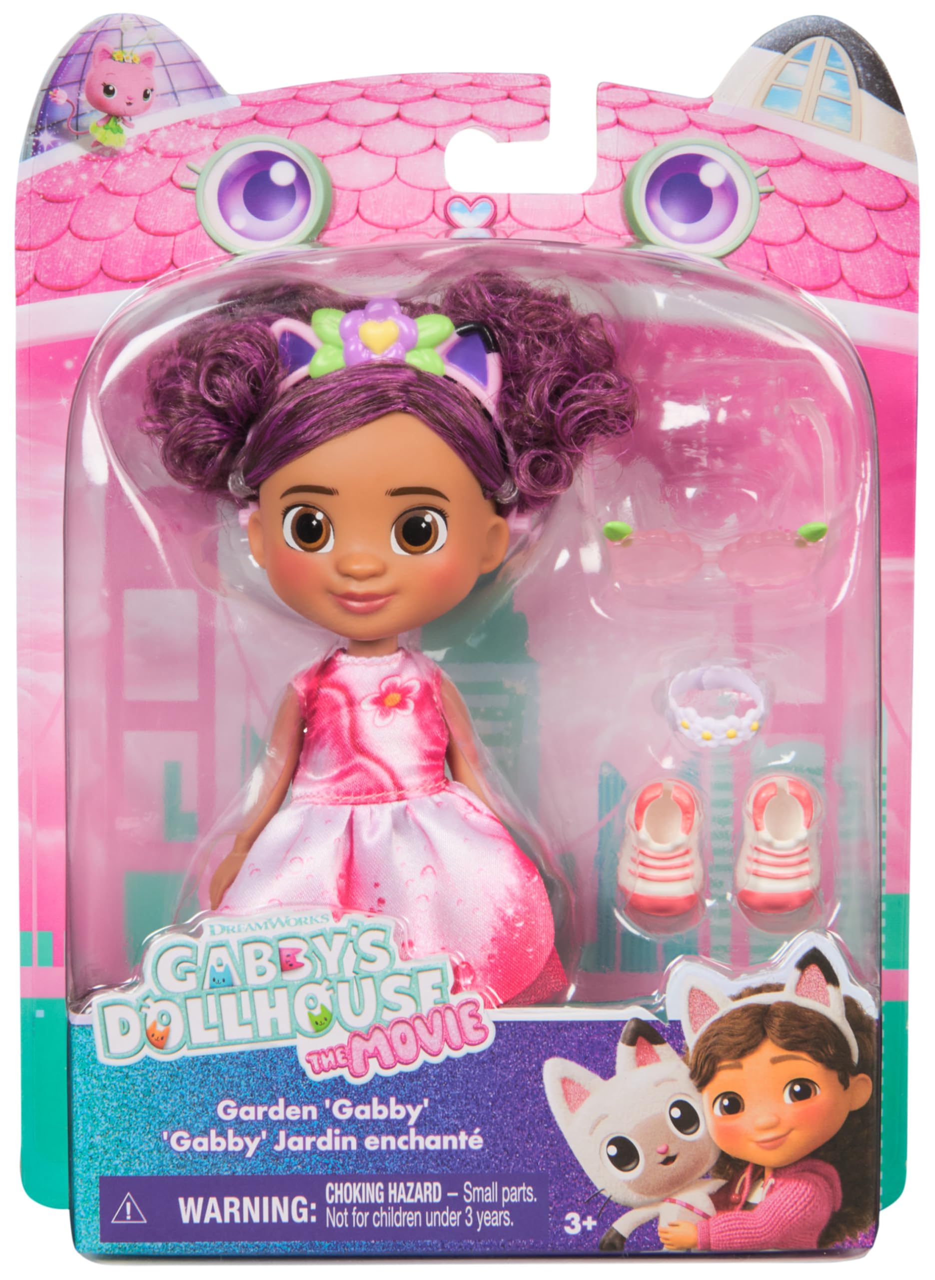 Garden Gabby Doll from Gabby's Dollhouse: The Movie - 15cm with Removable Cat Ears & Accessories 4