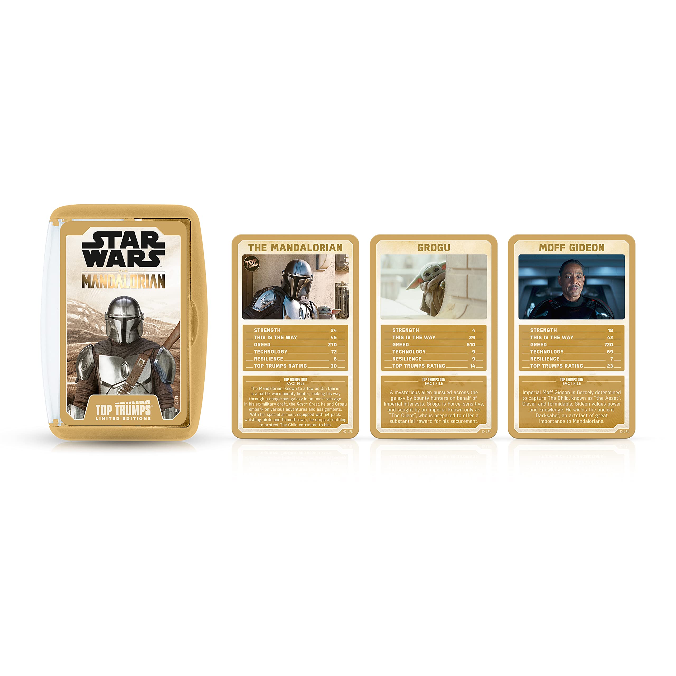 Top Trumps Star Wars Episodes IV-VI Card Game - 6+ Years, Featuring Luke Skywalker, Darth Vader, Obi-Wan Kenobi & Emperor Palpatine 5