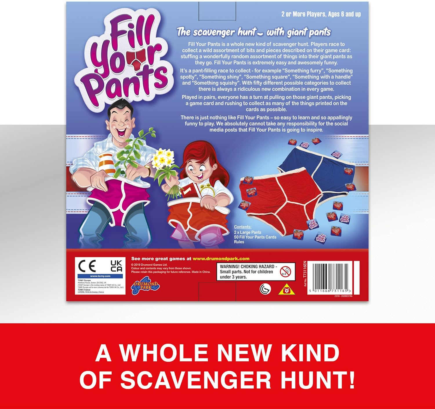 Drumond Park Fill Your Pants Family Party Game 4