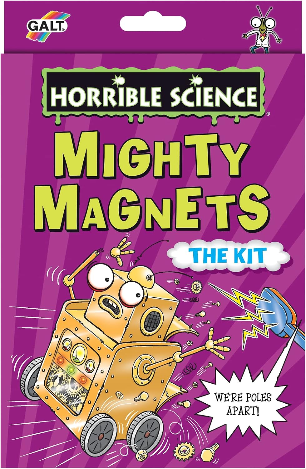 Galt Toys, Horrible Science - Mighty Magnets, Science Kit for Kids, Ages 6 Years 6