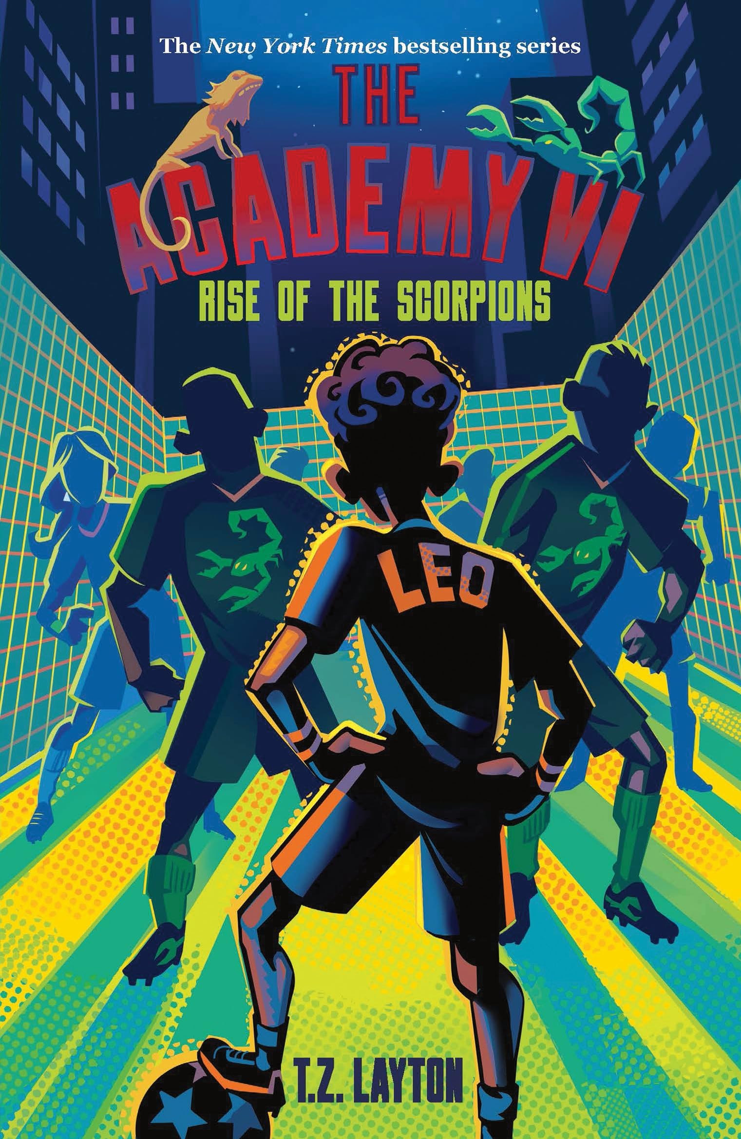 Sourcebooks, Inc. The Academy VI: Rise of the Scorpions Football Adventure | Ages 7-13 | Paperback