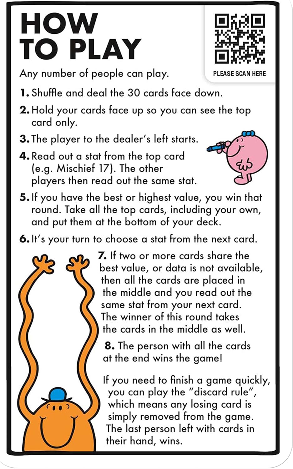 Top Trumps Mr Men and Little Miss Card Game 7