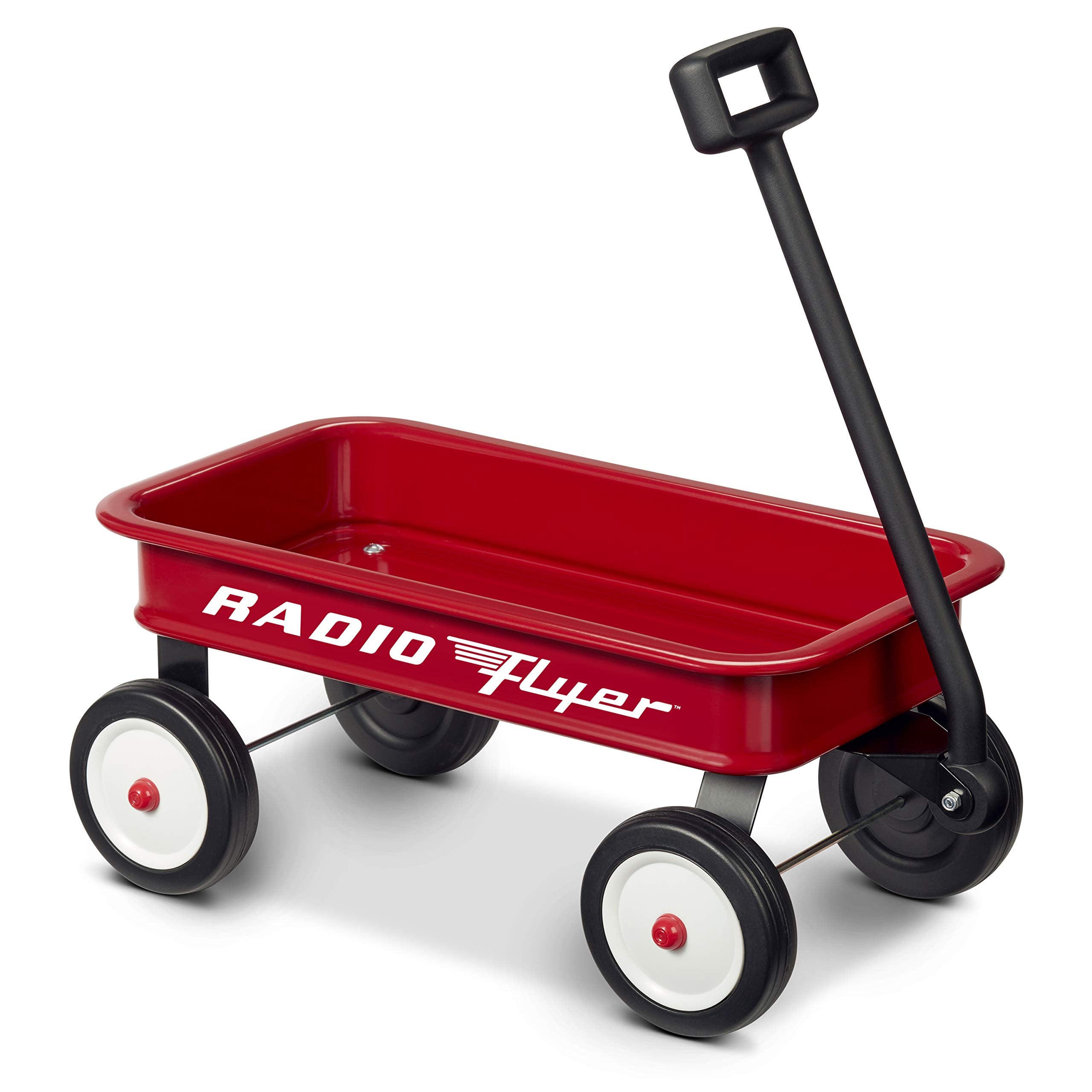 Radio Flyer Mini Classic Red Wagon - Toy Hauler for Toddlers 1.5+ | Steel Body | 16.5" L