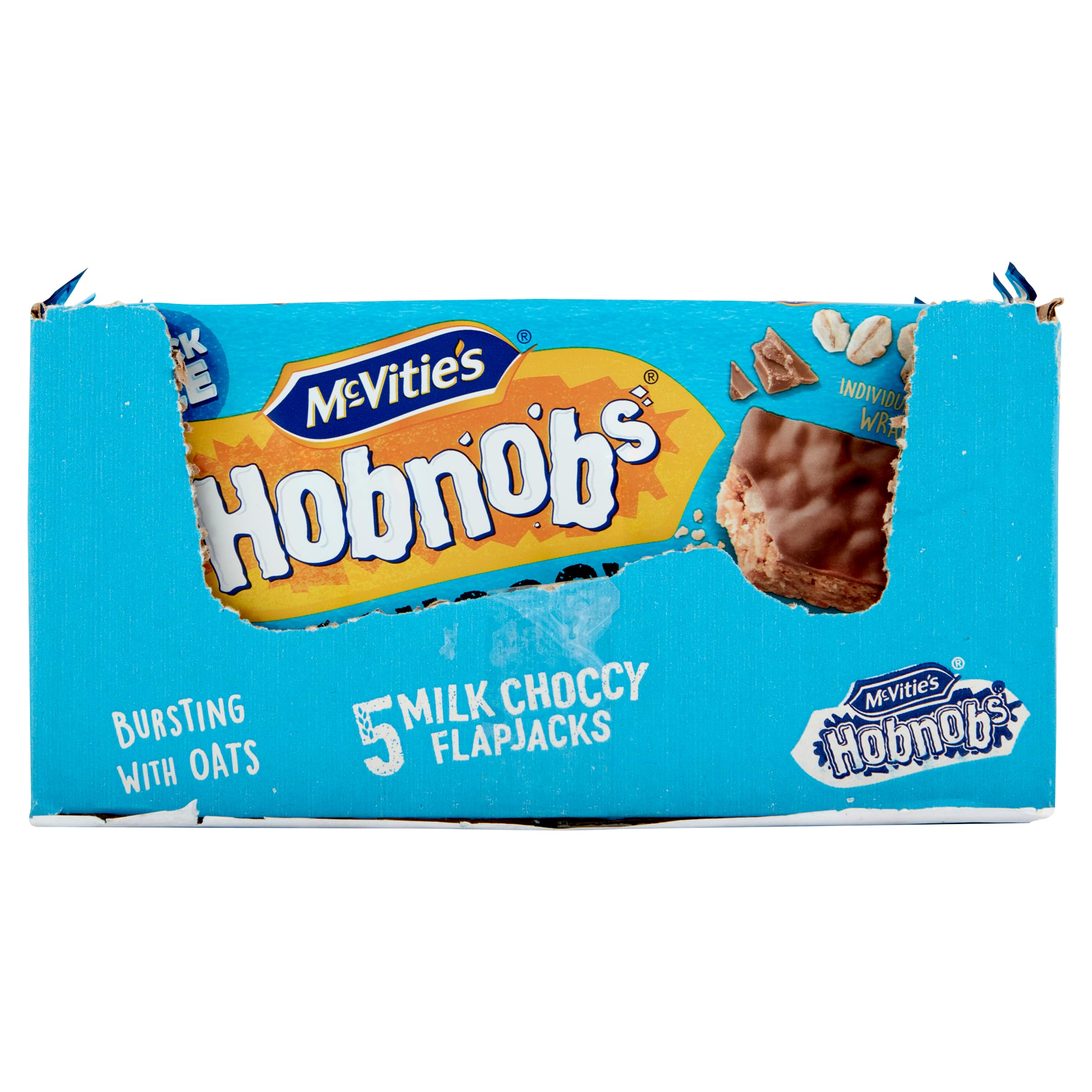 McVitie's Hobnobs Flapjacks Chocolate, Pack of 10 (132 g) 3