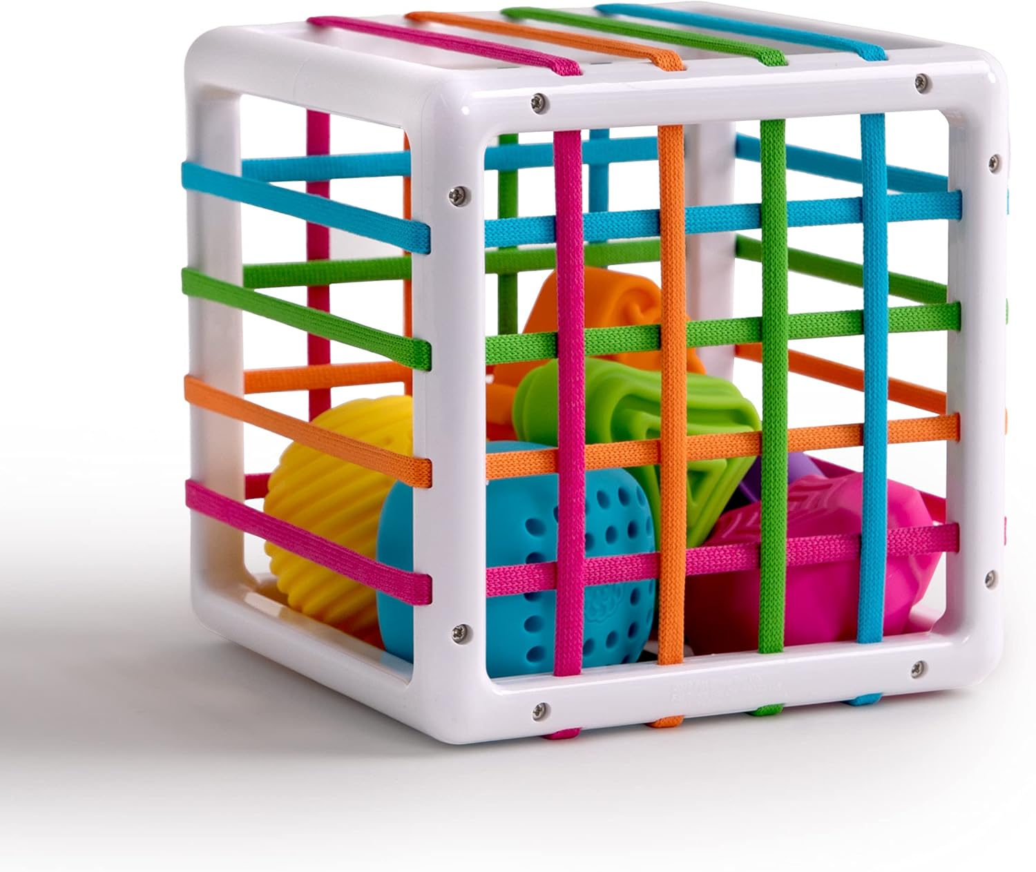 Fat Brain Toys InnyBin F251 - Shape Sorting Sensory Toy for Toddlers 5