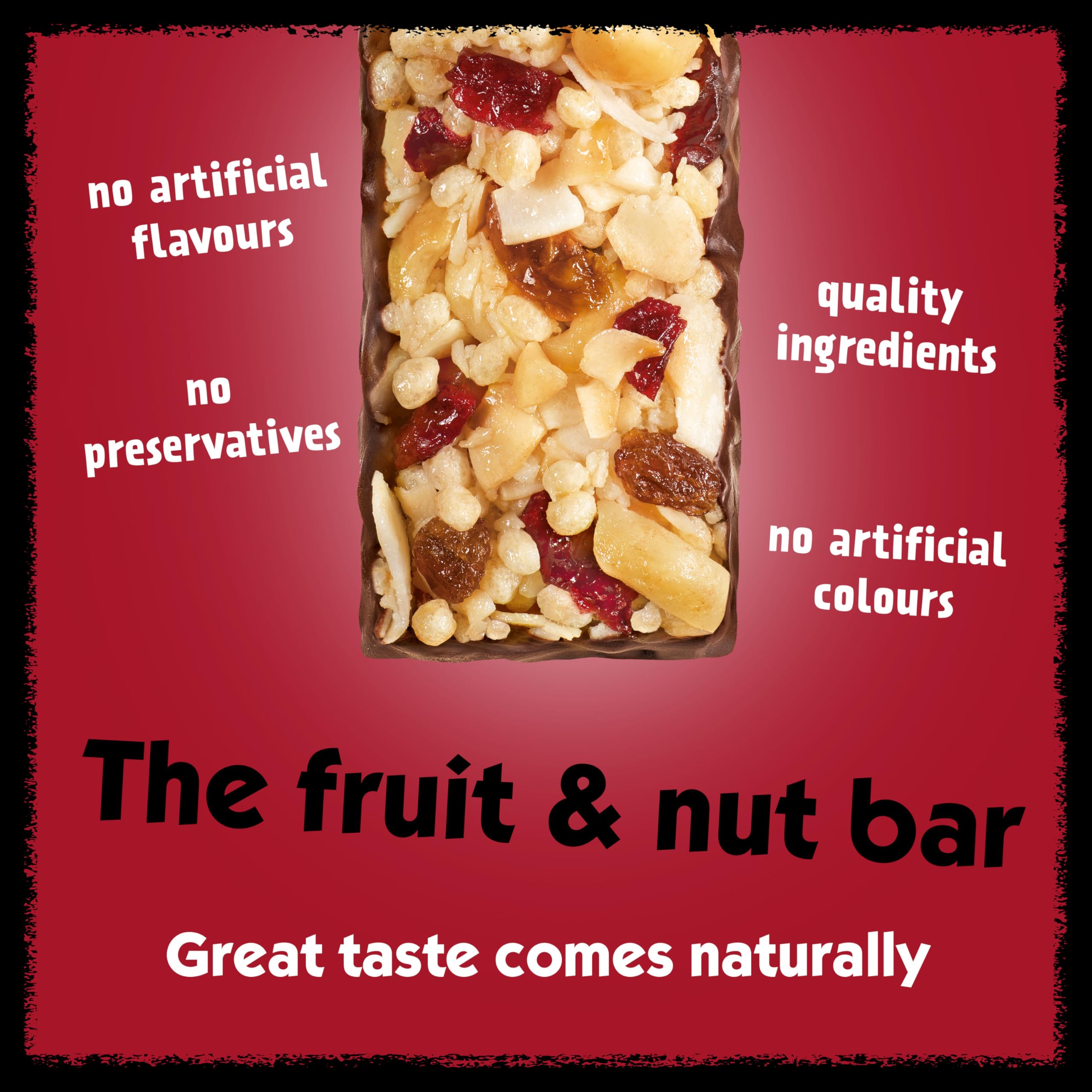 Eat Natural - Dunkle Schokolade mit Cranberries &amp; Macadamias Frucht- und Nussriegel 4