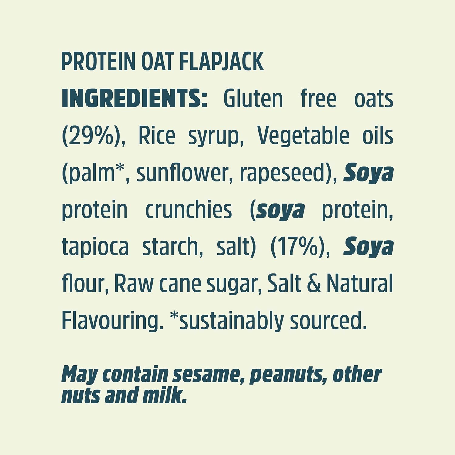 TREK Original Oat High Protein Flapjack – Glutenfrei, pflanzlich, vegan – 16 x 50 g Riegel 4