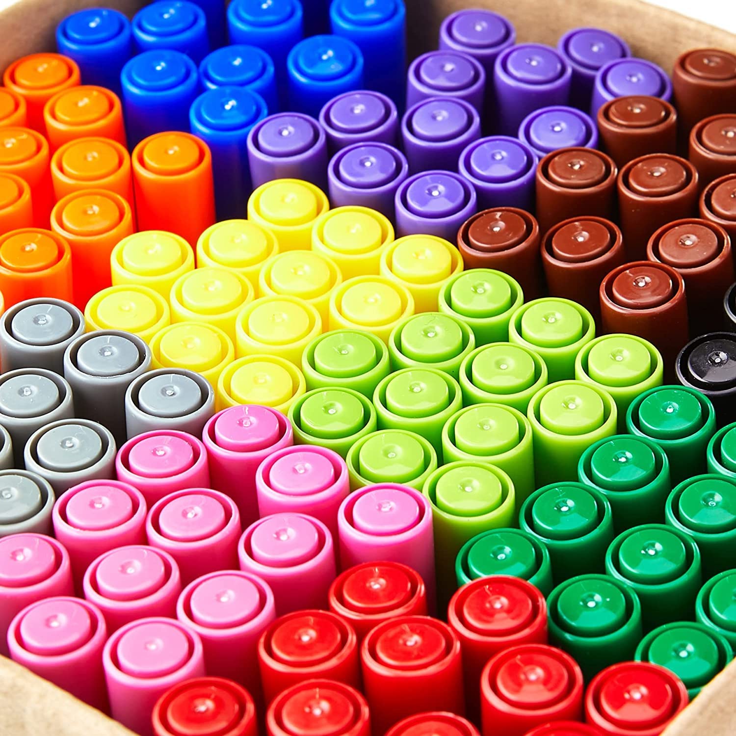 CRAYOLA SuperTips Washable Fineline Markers - Assorted Colours | Pack of 144 3