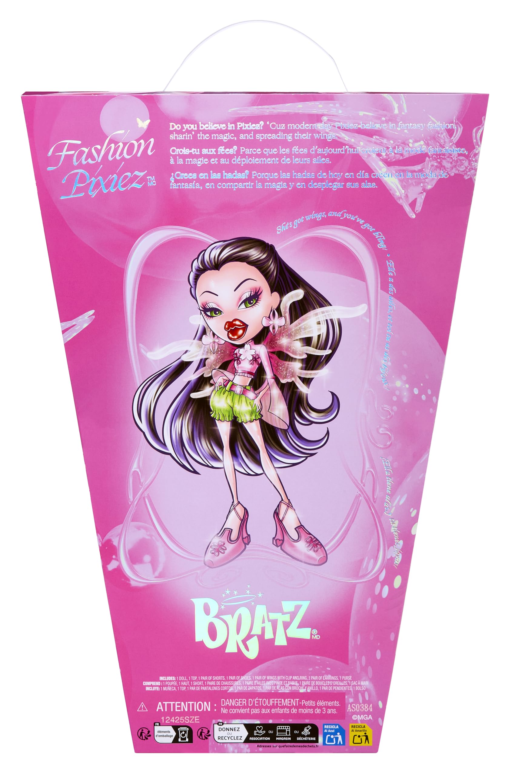 Bratz Fashion Pixiez Jade - Collectible Fantasy Doll with Real Fashions and Accessories 6