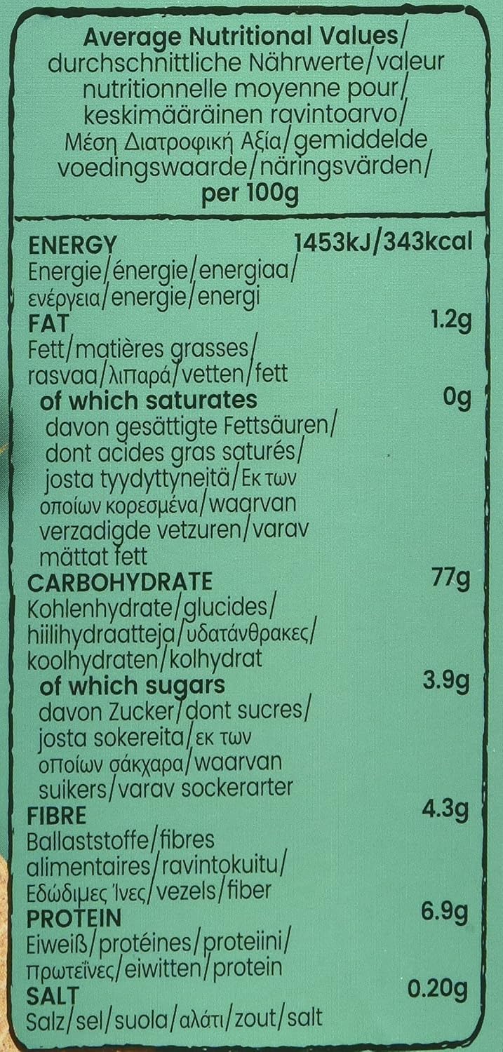 Amisa Organic Chestnut Crispbread Gluten Free Vegan, 100g 3