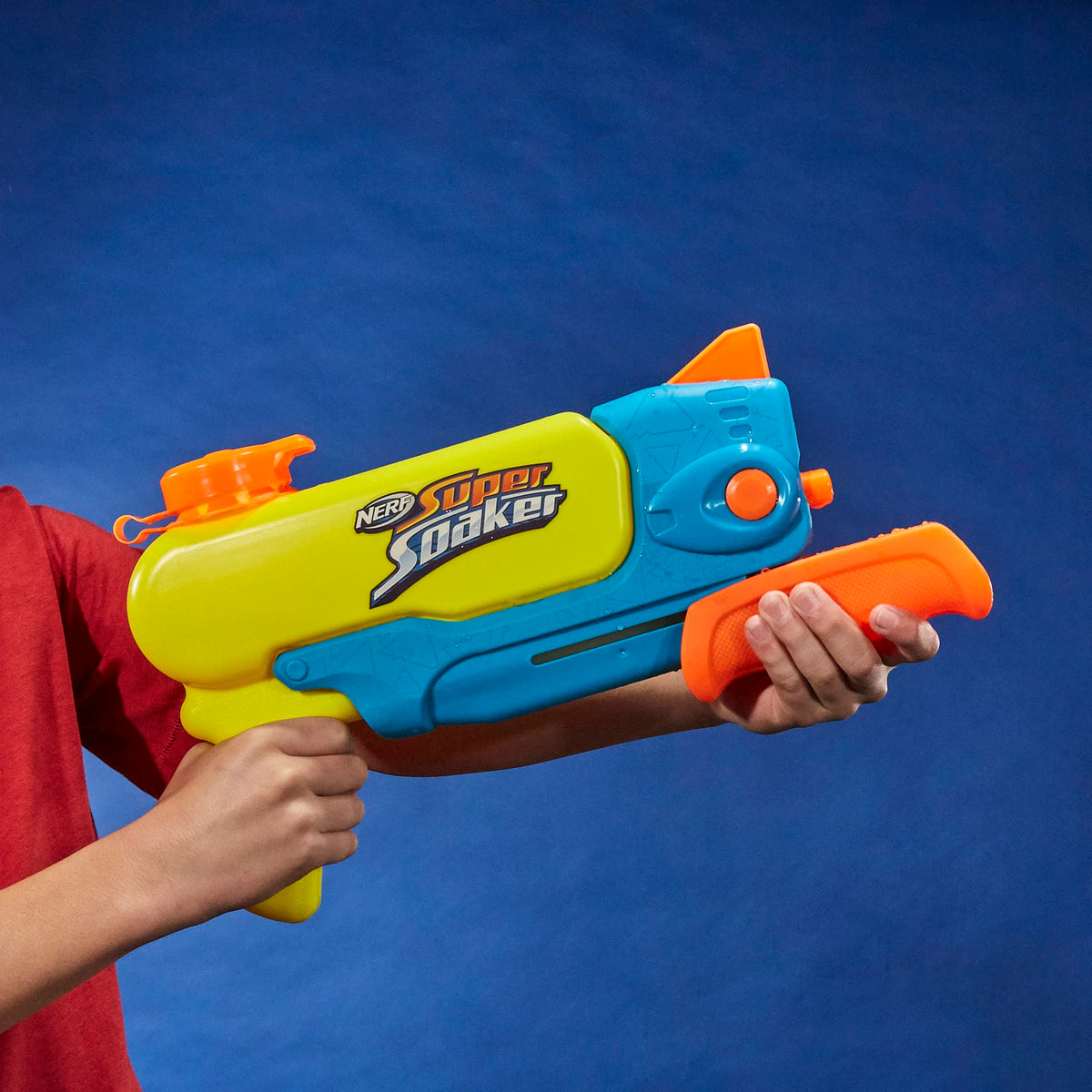 Super Soaker Wave Spray Water Blaster - 887ml Tank Capacity | Ages 6+ | Blue 4