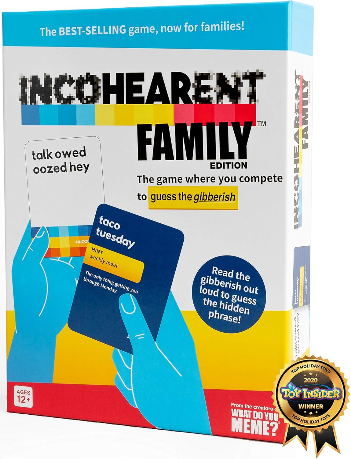 WHAT DO YOU MEME? Incohearent Family Edition - The Family Game Where You Compete