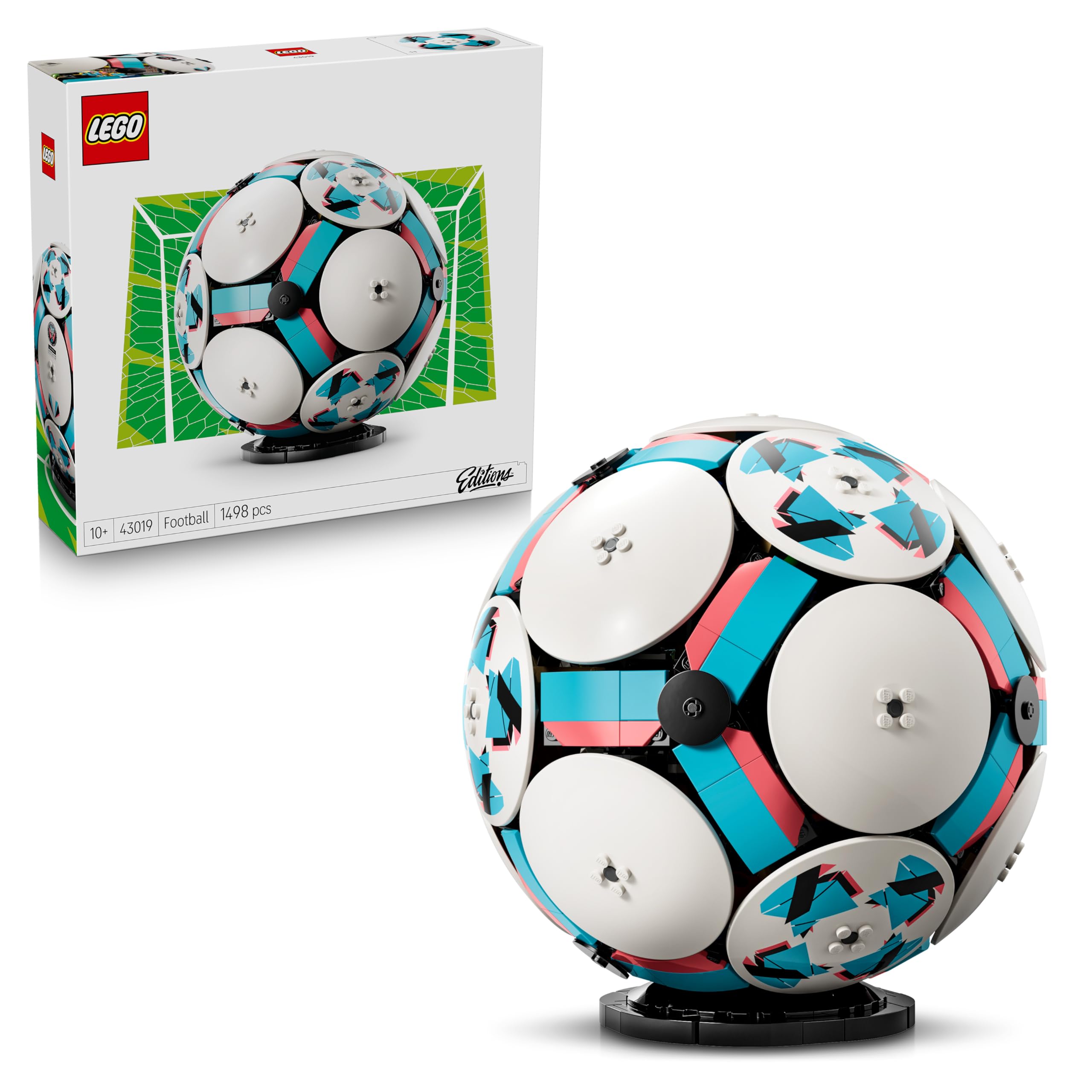 LEGO Editions Football Toy - 3D Display Model Kit | Age 10+ | Model 43019 1