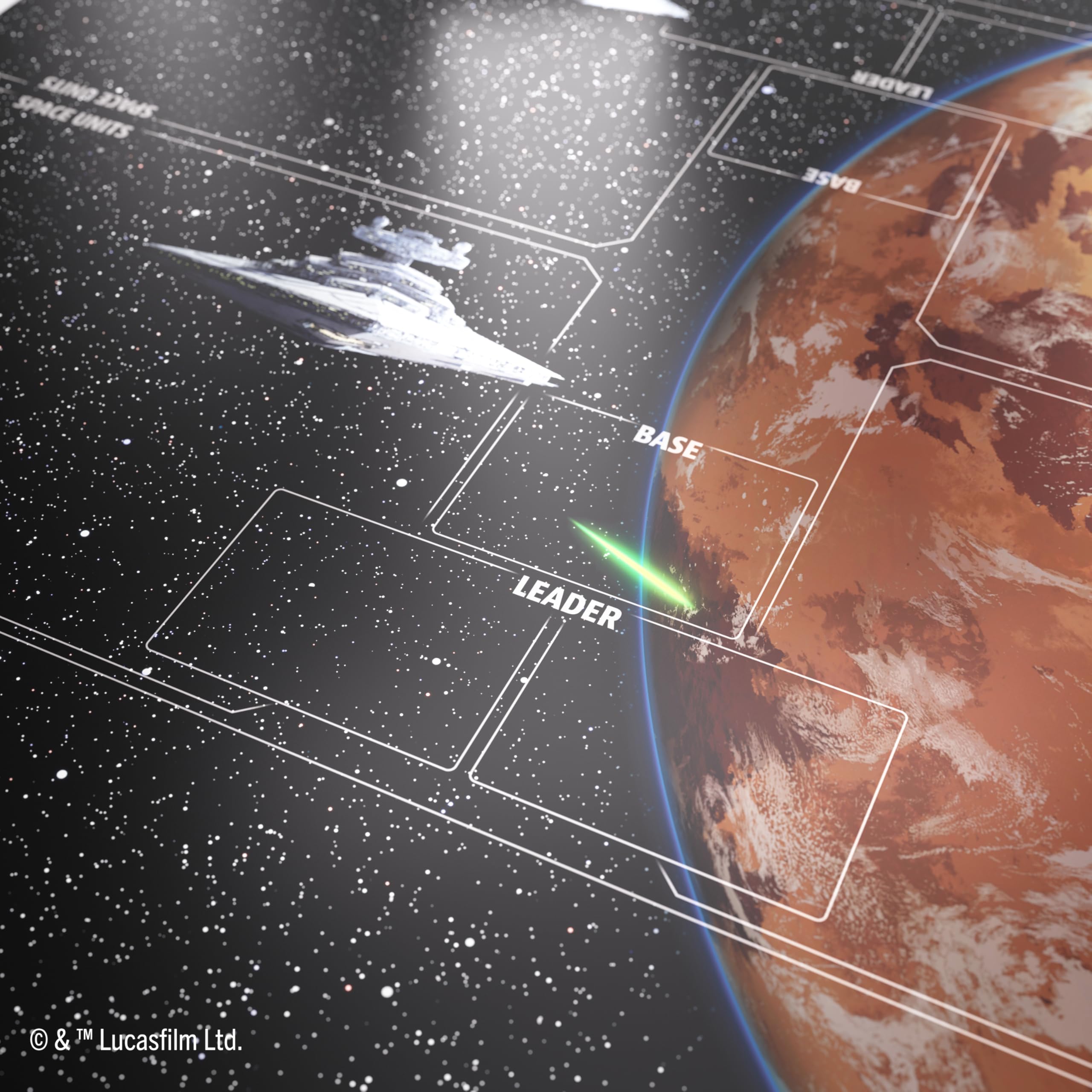 Gamegenic Star Wars: Unbegrenztes Kartenspiel Battle Zone Spielmatte 4