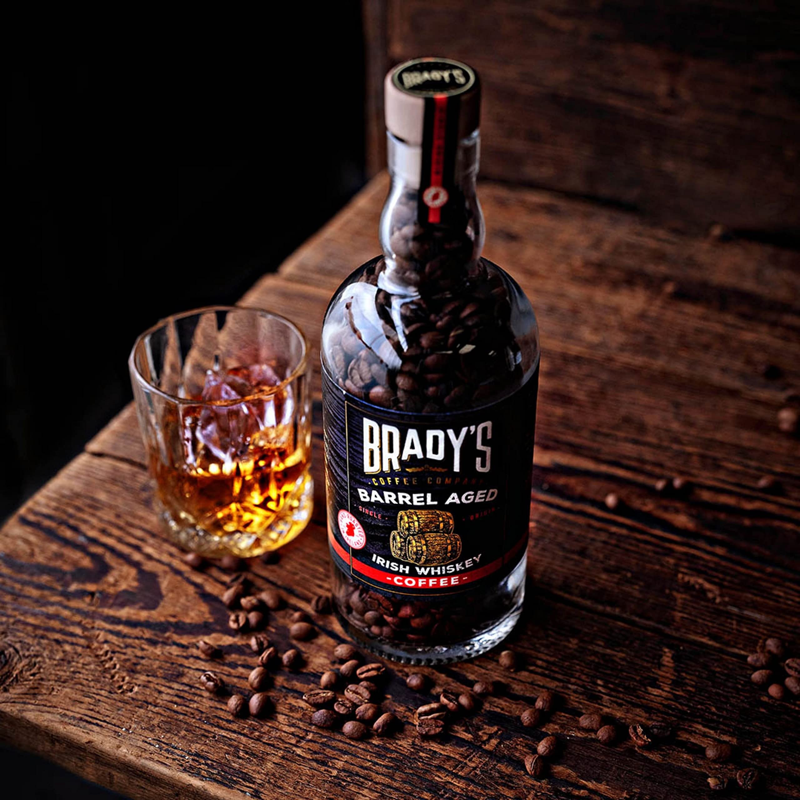 Brady's Irish Barrel Aged Whole Bean Coffee - 180g Medium Roast 6