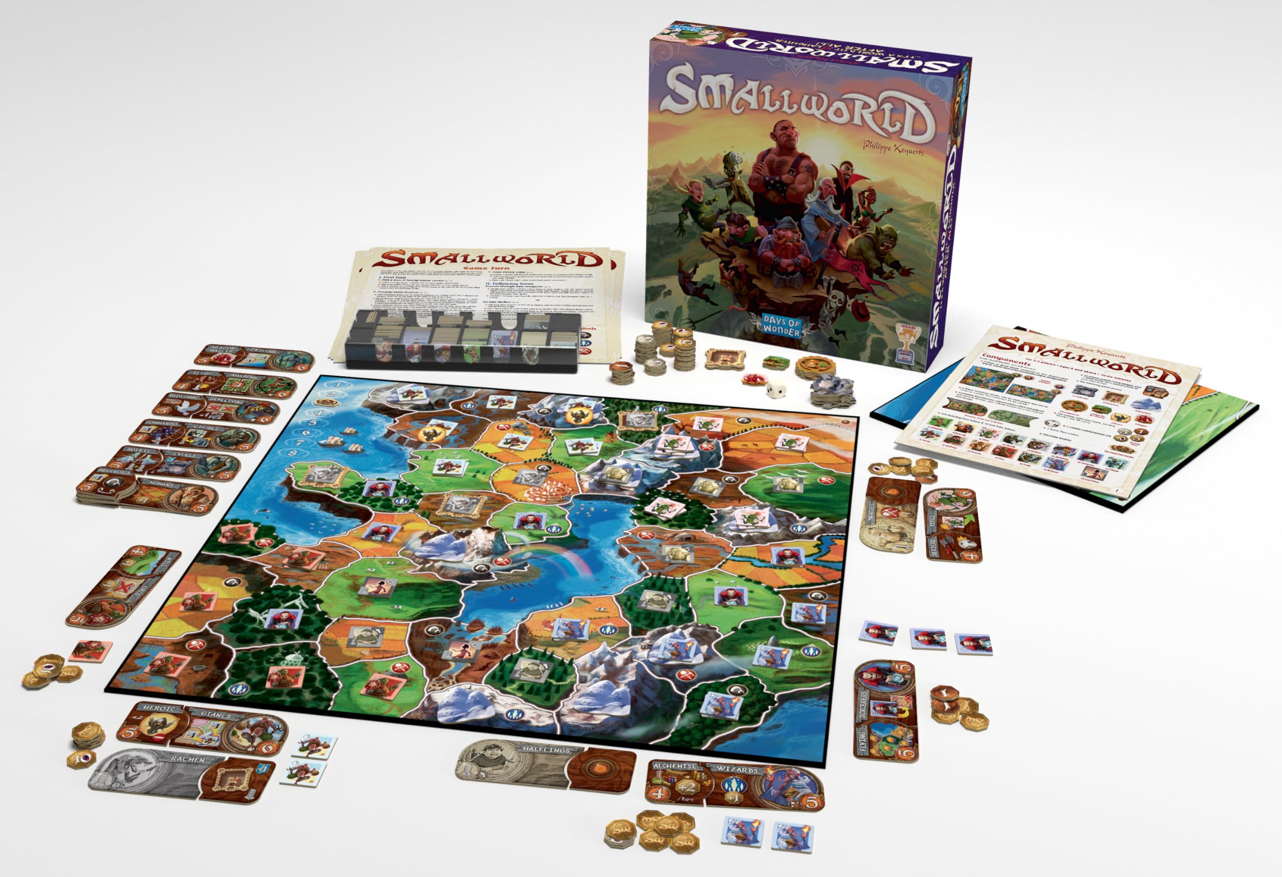 Days of Wonder Small World Board Game | Ages 8+ | 2-5 Players | Up to 80 Minutes 2