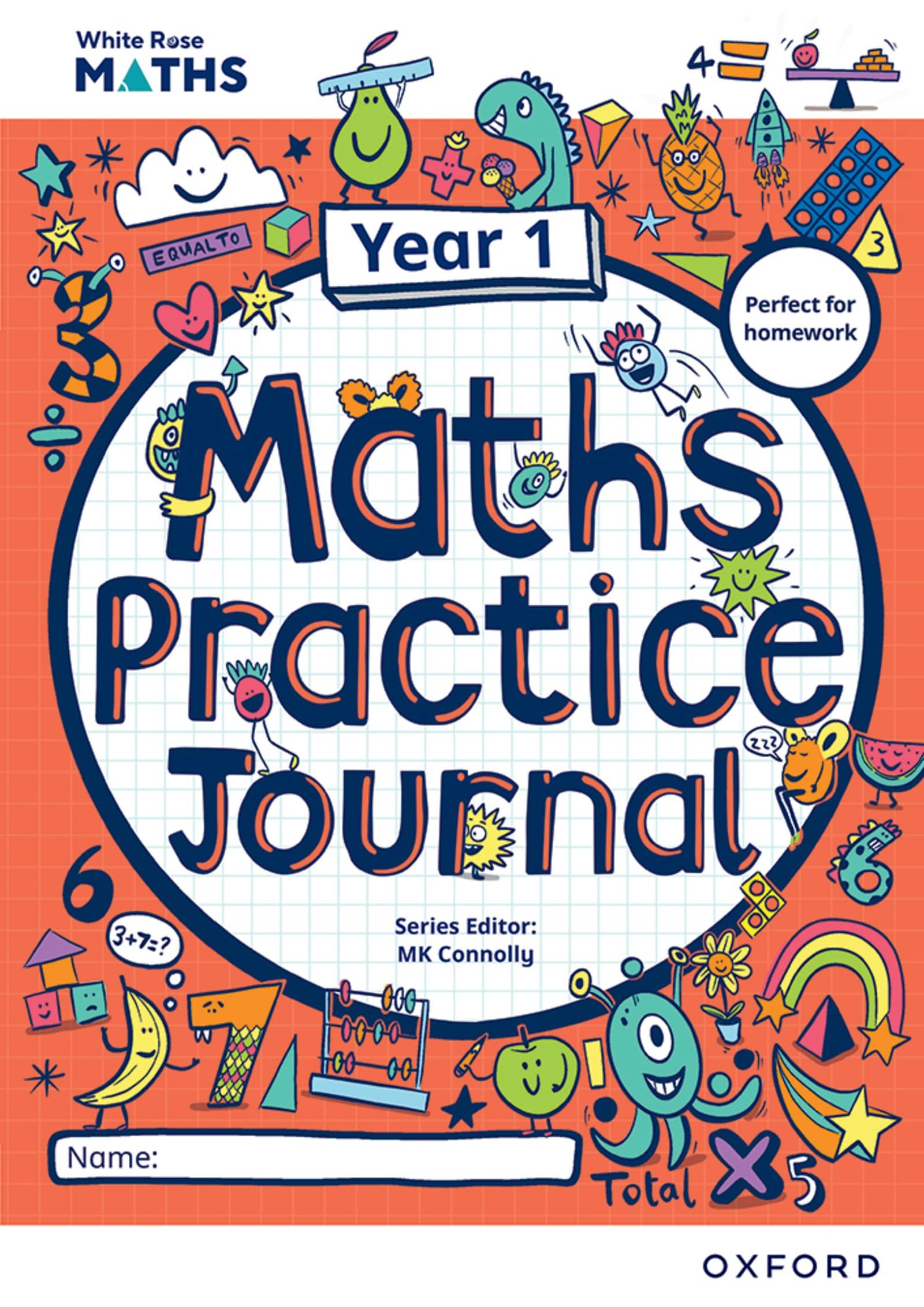 Oxford University Press White Rose Maths Practice Journals Year 1 Workbook | Paperback | 2023 1