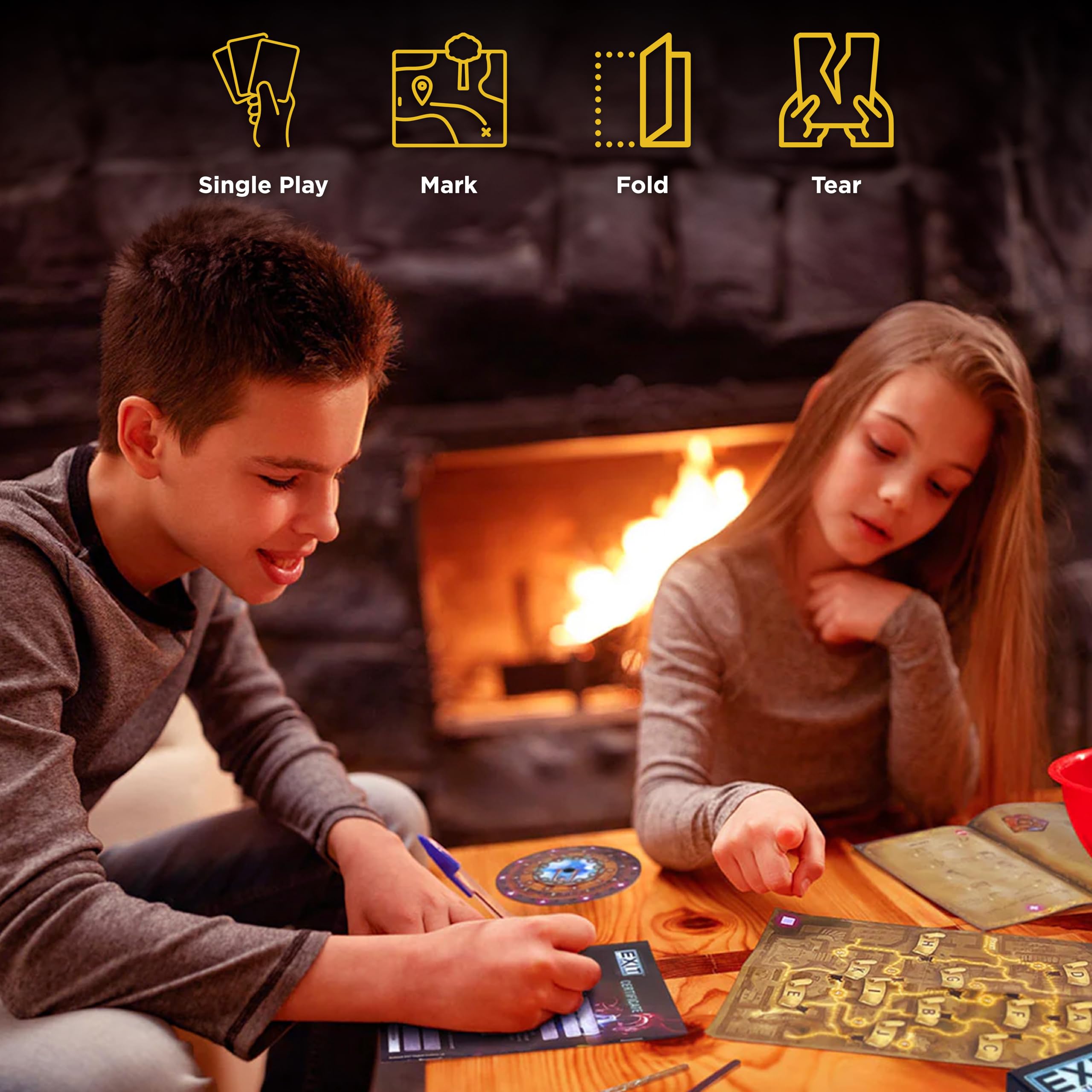 Thames & Kosmos EXIT: The Magical Academy Escape Room Card Game