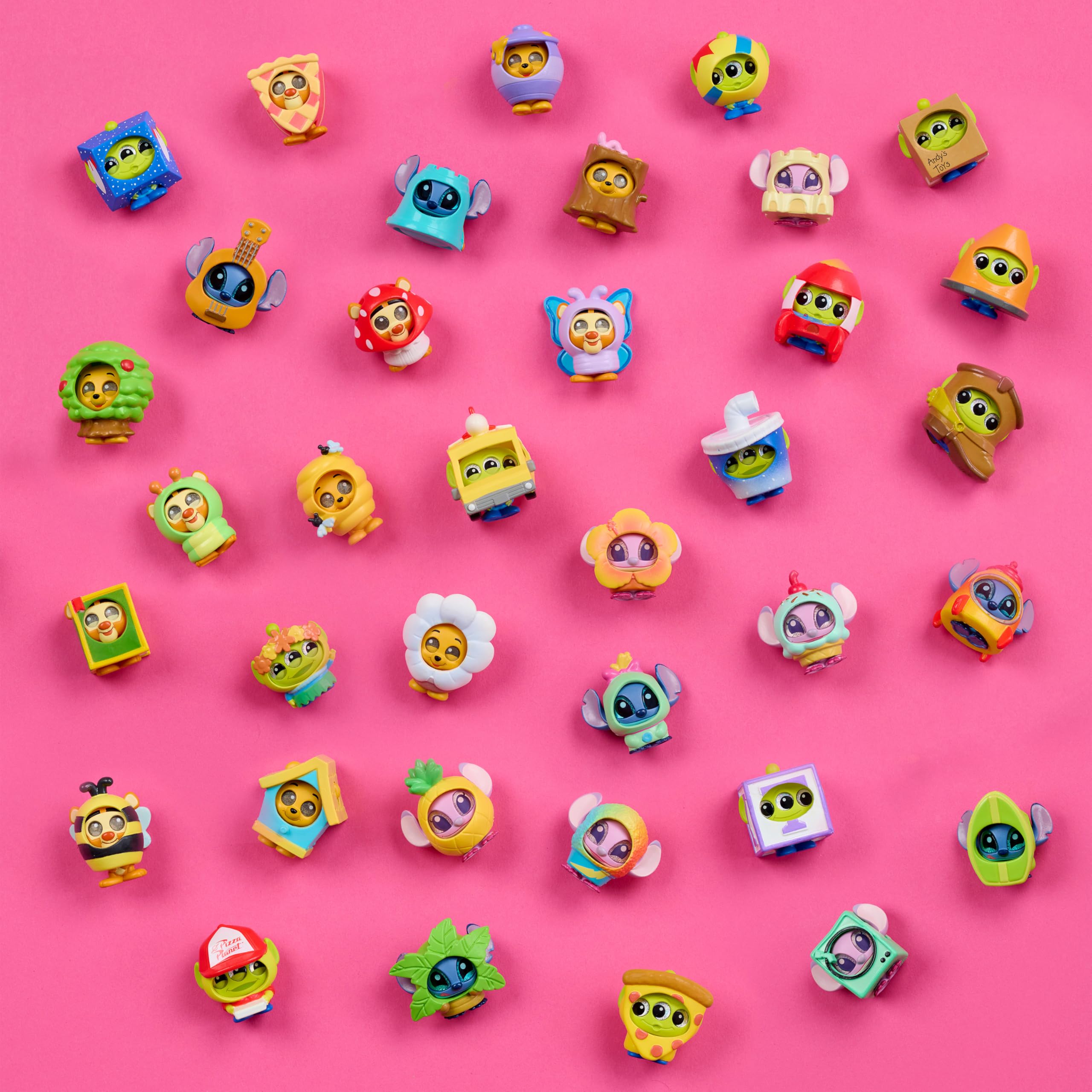 Just Play Disney Doorables Costume Cuties - Stitch, Tigger, Pooh & Alien Collectible Figures (50018) 4