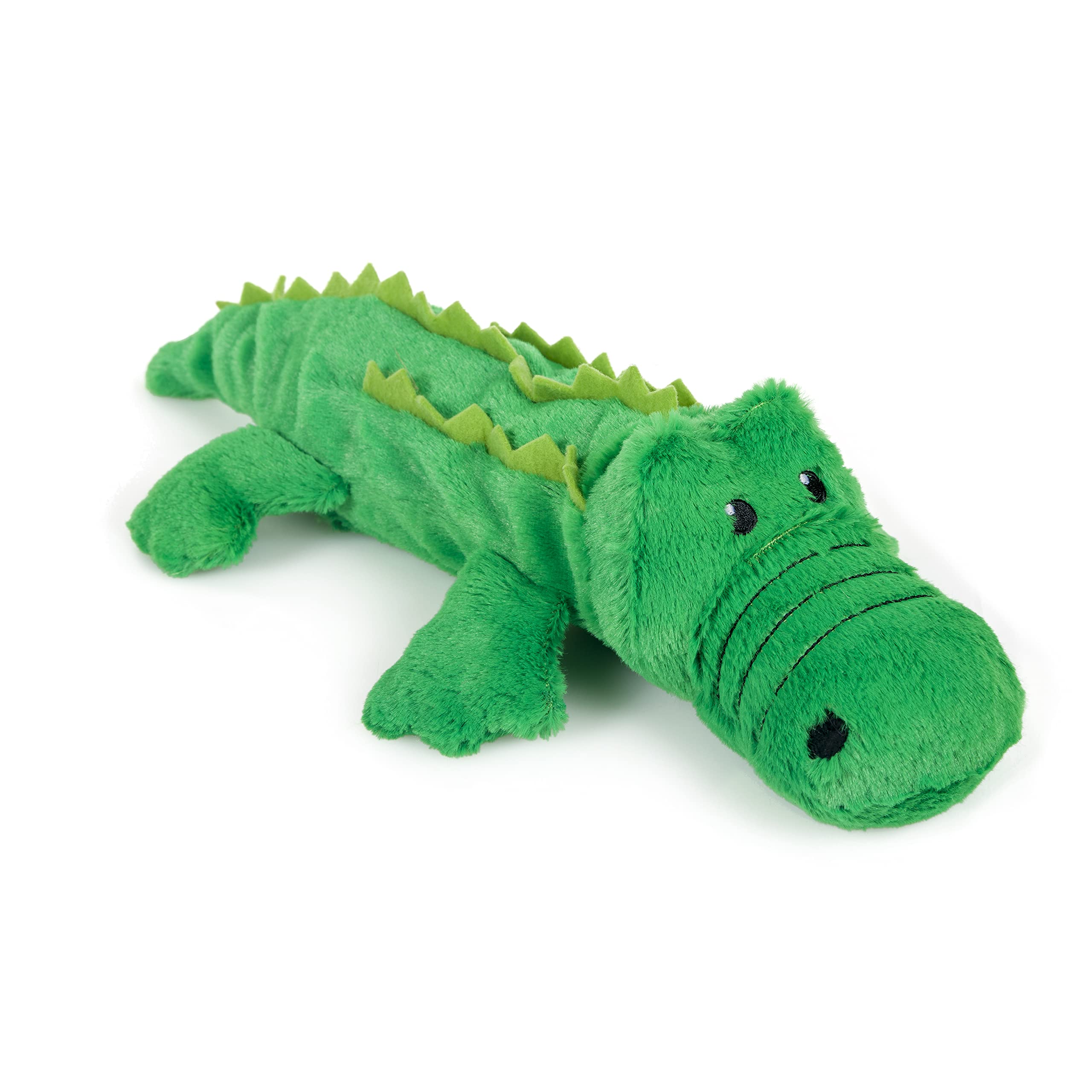 Petface Planet Carlos the Crocodile Eco Friendly Plush Dog Toy for Large Breeds | Recycled Material