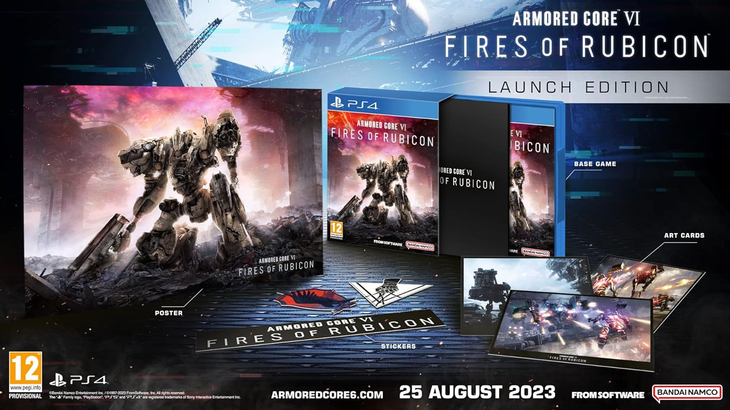 Armored Core VI Fires of Rubicon Launch Edition - PS4 3
