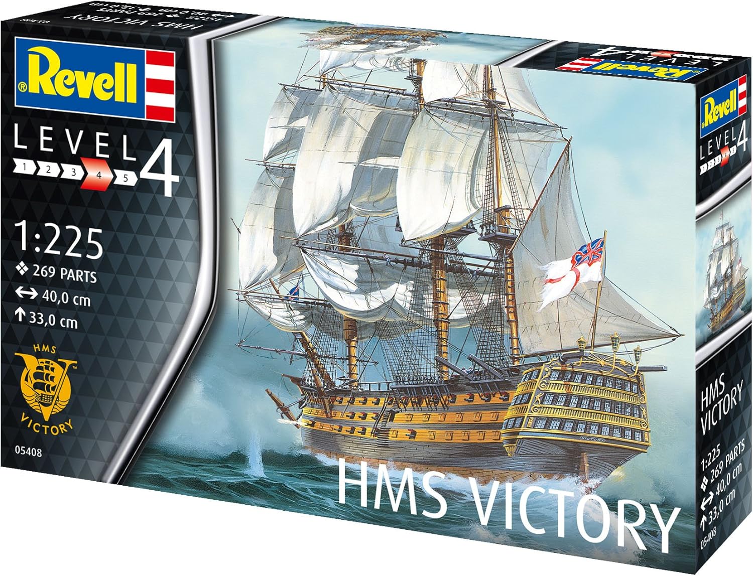 Revell H.M.S. Victory Model Kit - 269-Piece Building Set for Ages 10+ 3