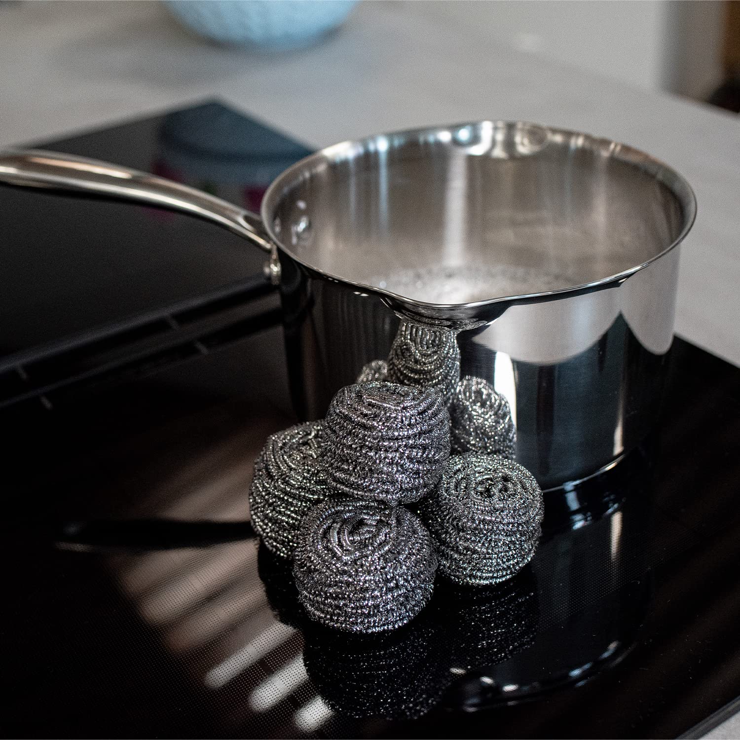 Sorbo - Stainless Steel Pan Scourers, 4 Pack 3