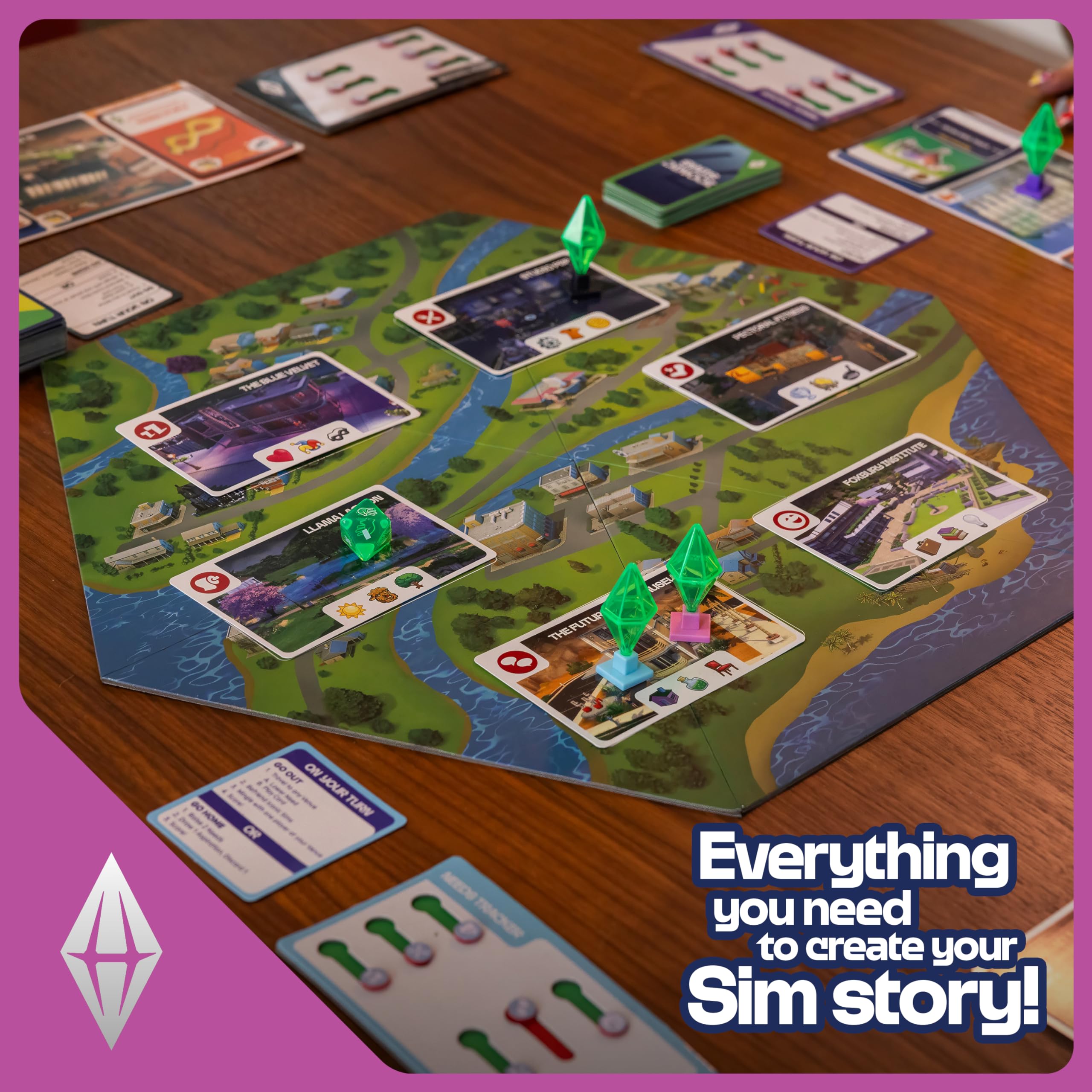 Goliath The Sims Board Game - Manage Needs & Fulfill Aspirations