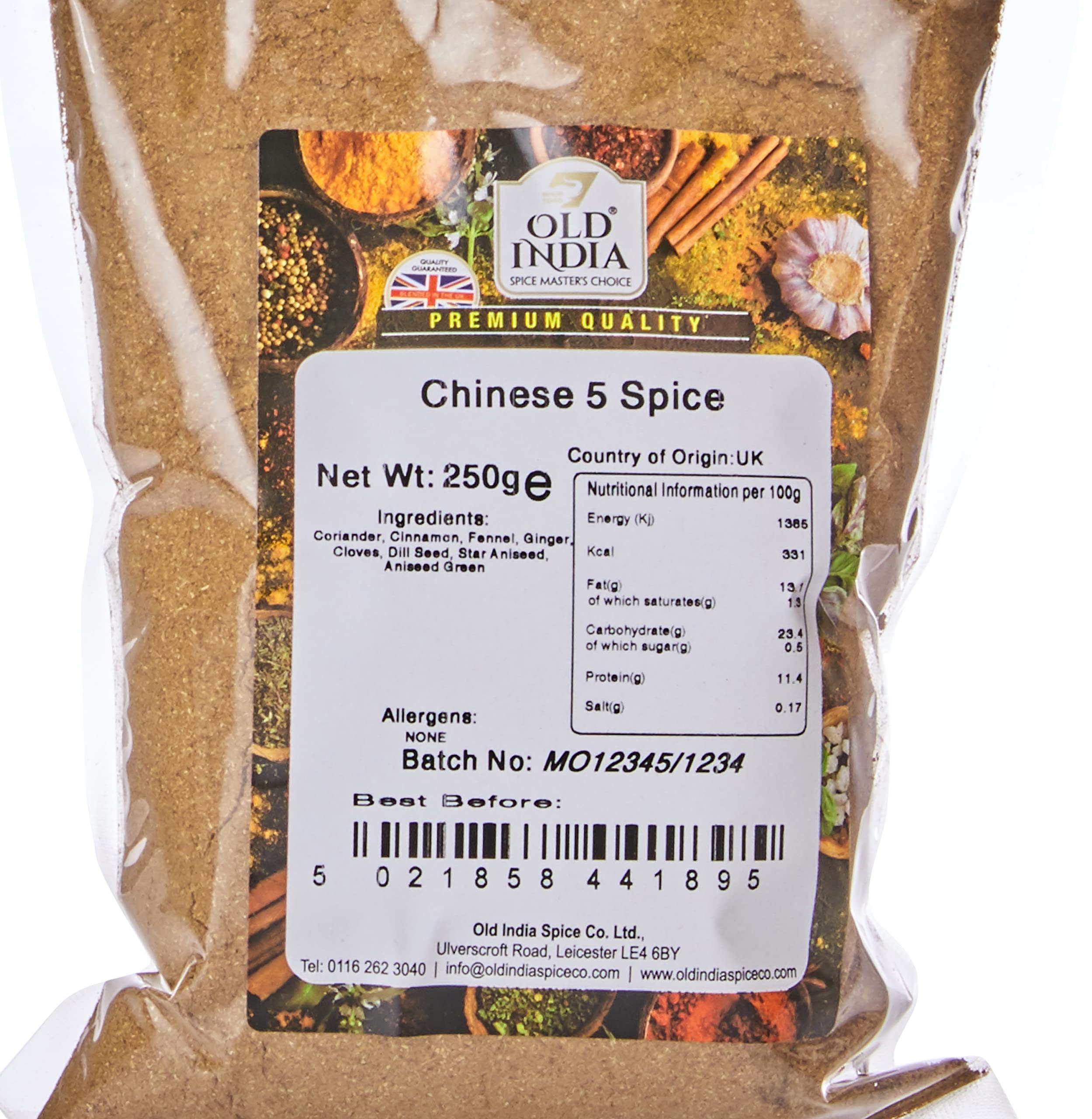 Old India Chinese 5 Spice 250g