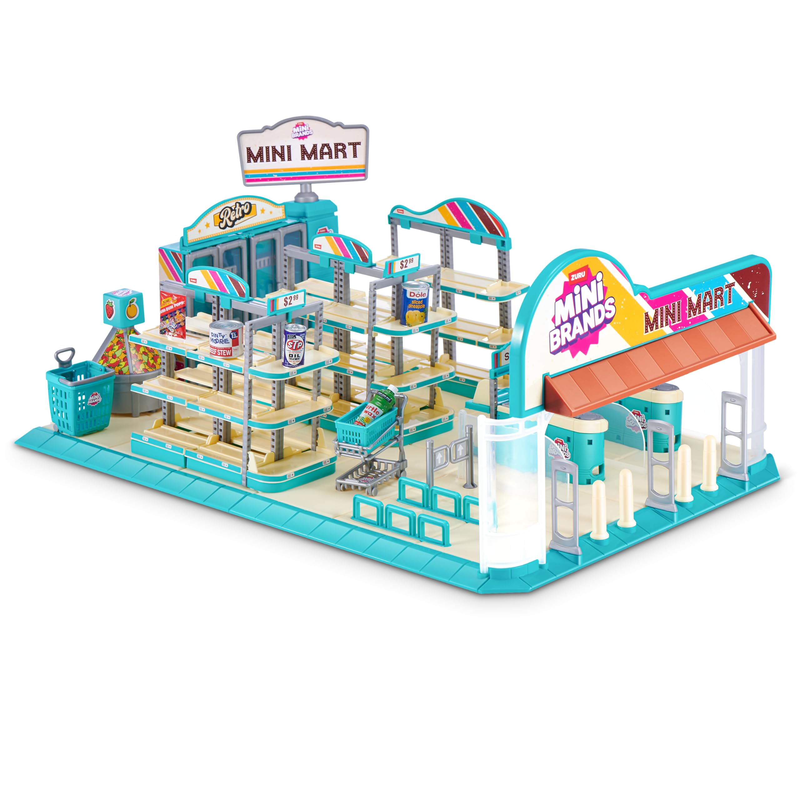 Mini Brands Retro Grocery Mini Mart Series 1 - Collectible Playset for Kids & Collectors 10