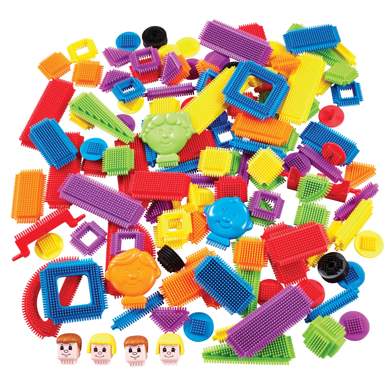 Stickle Bricks Big Builder Construction Set - Over 125 Pieces for Toddlers 18 Months+ 8