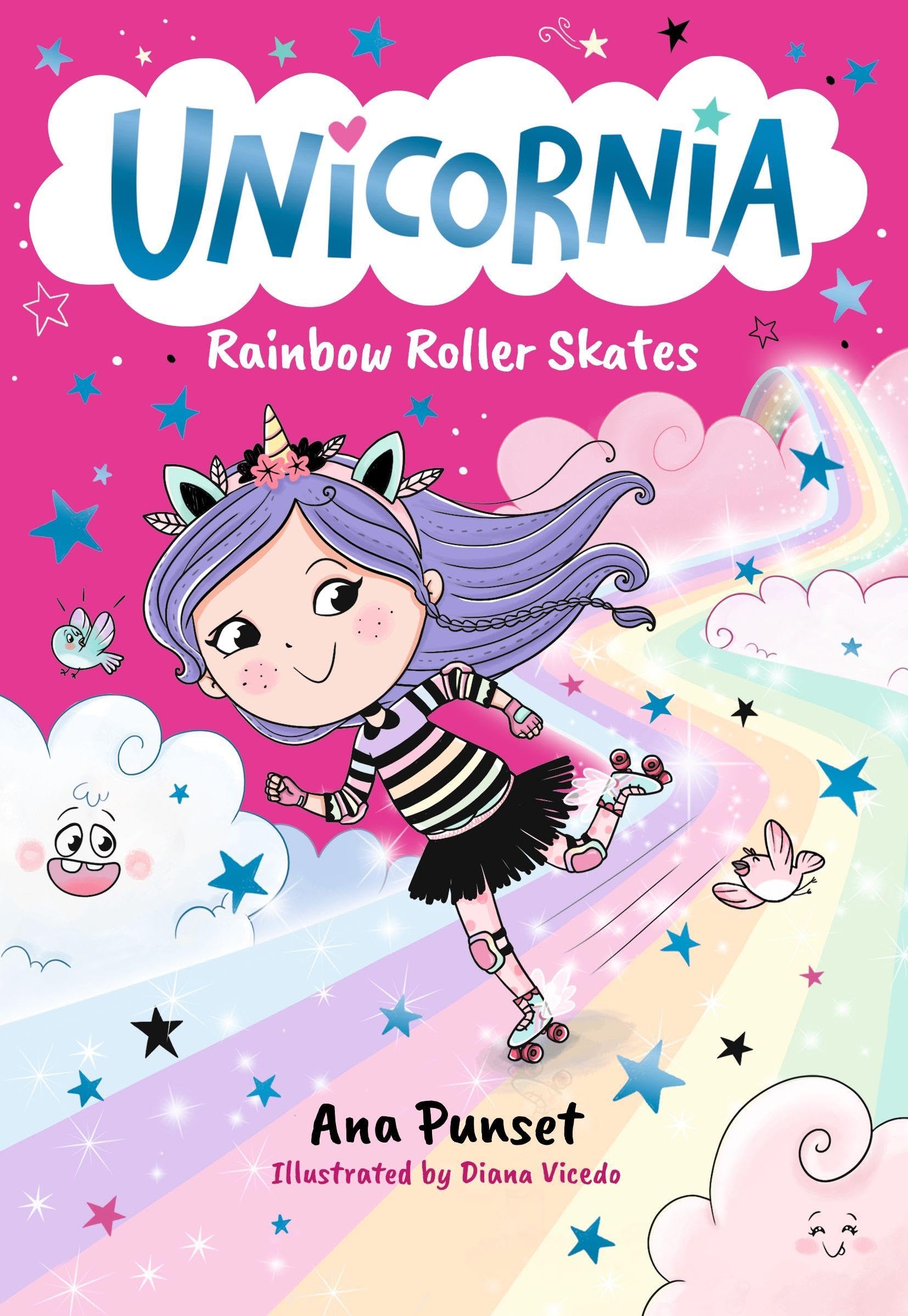 Unicornia: Rainbow Roller Skates by Ana Punset | Chapter Book for Ages 5-8 1