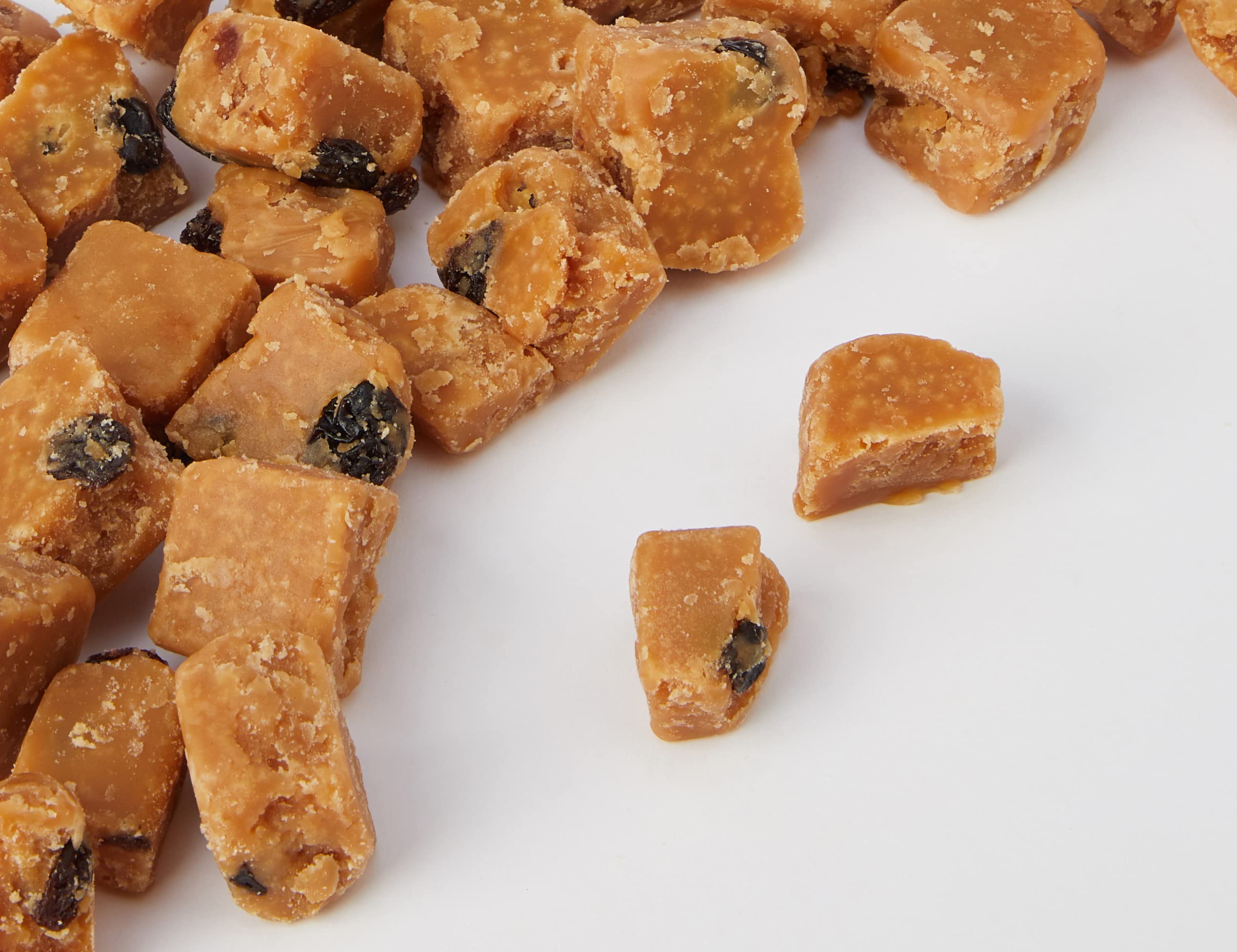 Bon Bons Gourmet Luxury Rum and Raisin Fudge - Artisanal Small Batch 150g