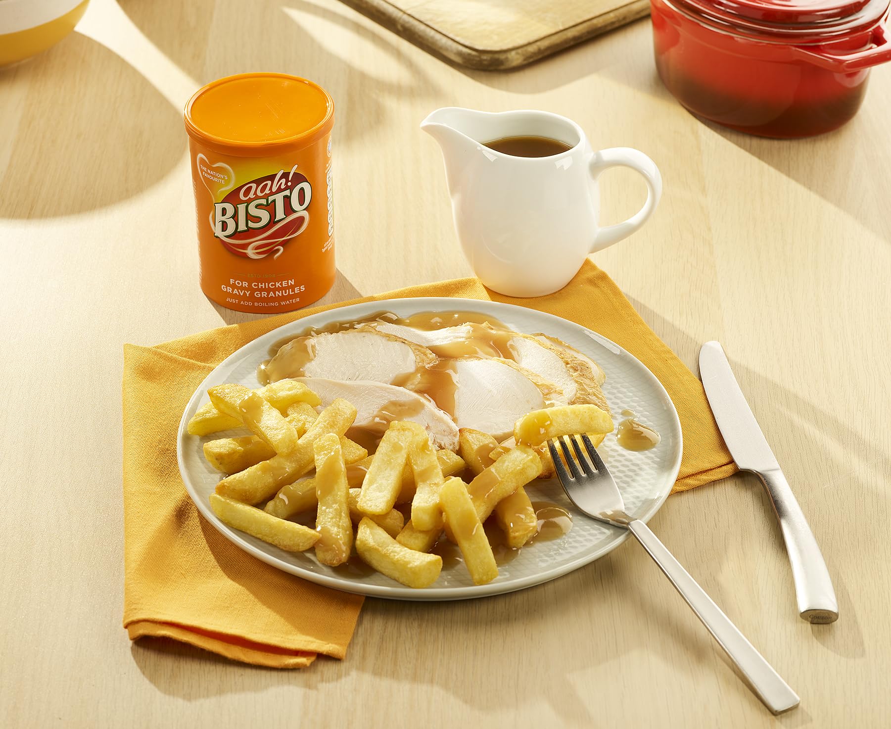 Bisto - Flavoursome & Delicious Chicken Gravy Granules 190g 7