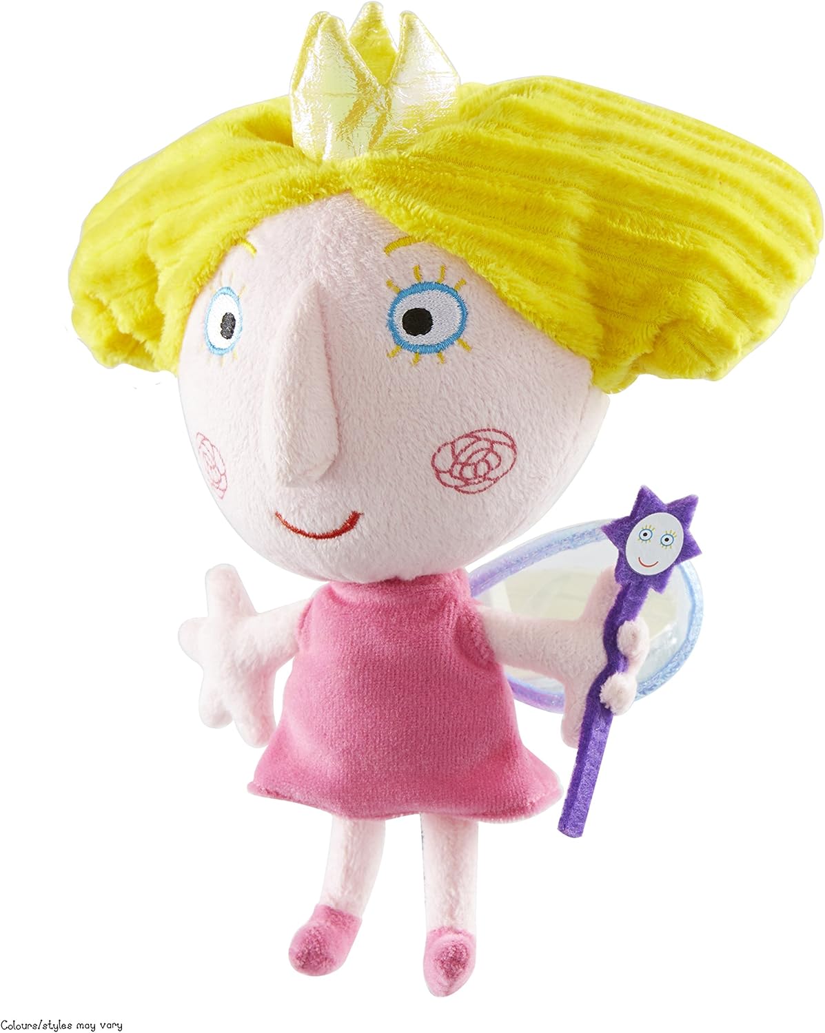 Ben & Holly Talking Soft Toy - Princess Holly Plush with Wand, 18 cm - Ages 18 Months+ 4