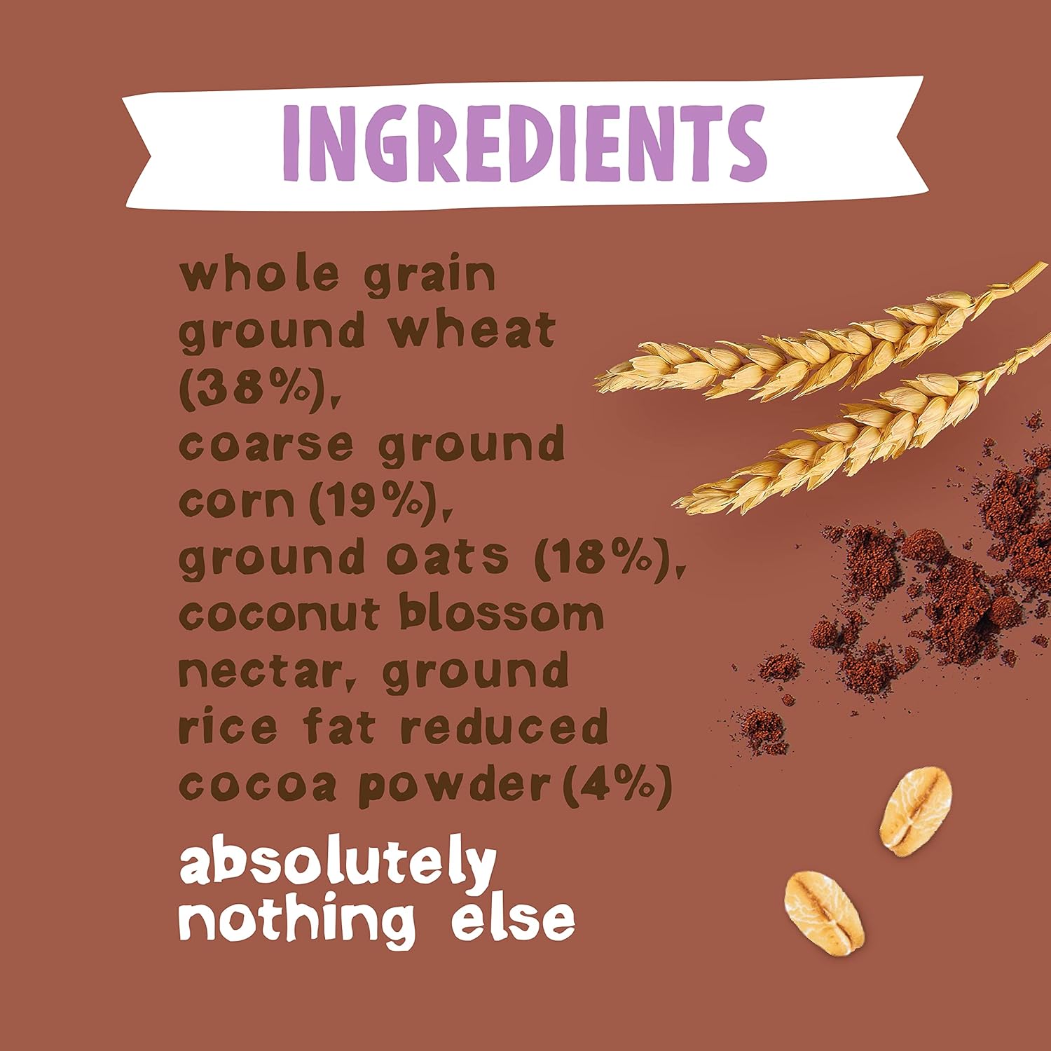 BEAR Alphabites Cocoa Cereal for Kids - High Fibre - No Added Salt - 375g Pack of 2 4