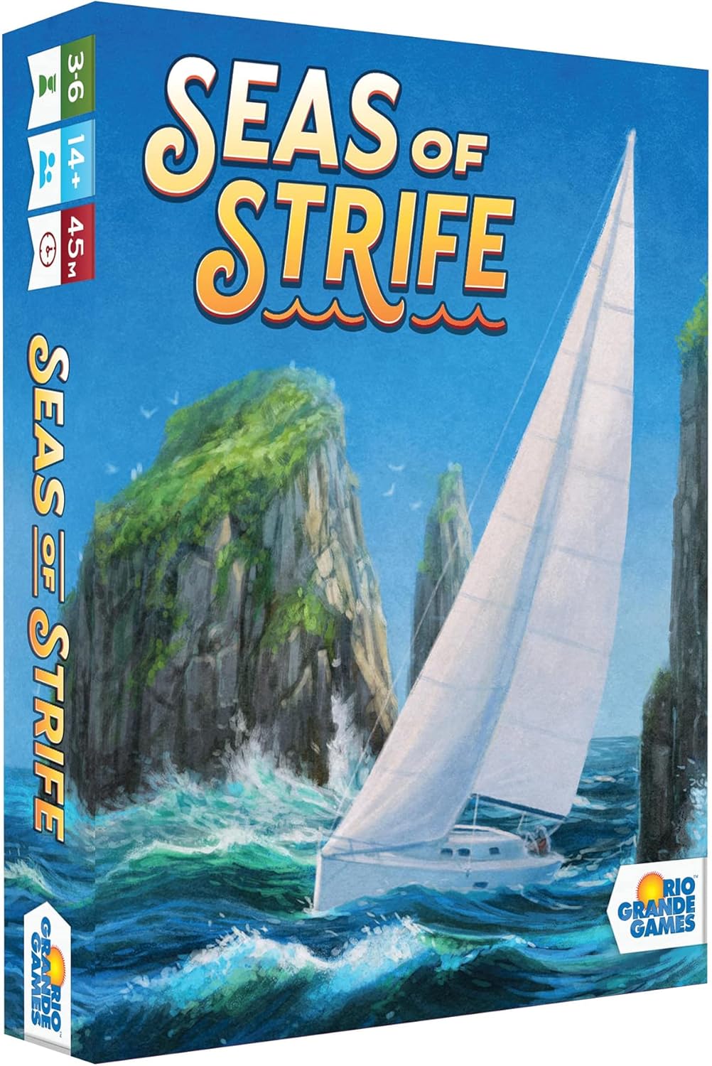 Rio Grande Games Seas of Strife Kartenspiel