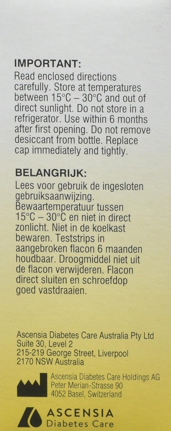 Ascensia - Ketostix Reagent Strips (Ketone) (FBA_014-7264) 3