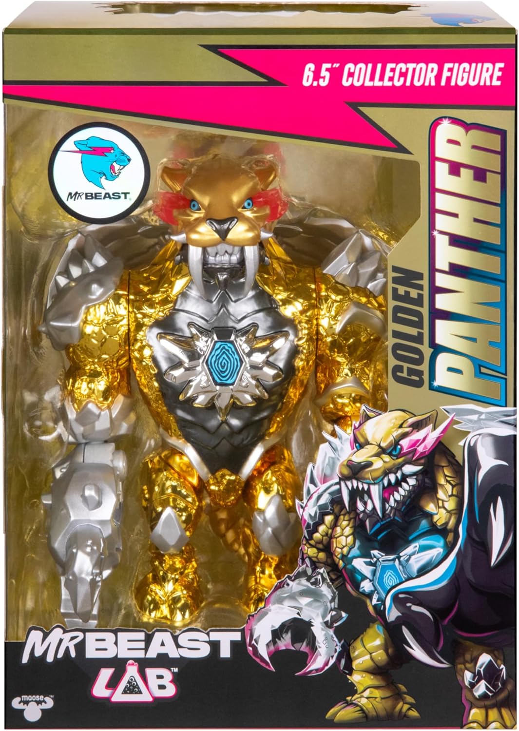 MrBeast Lab Apex Beast - Panther Collector Figure (24728) 7