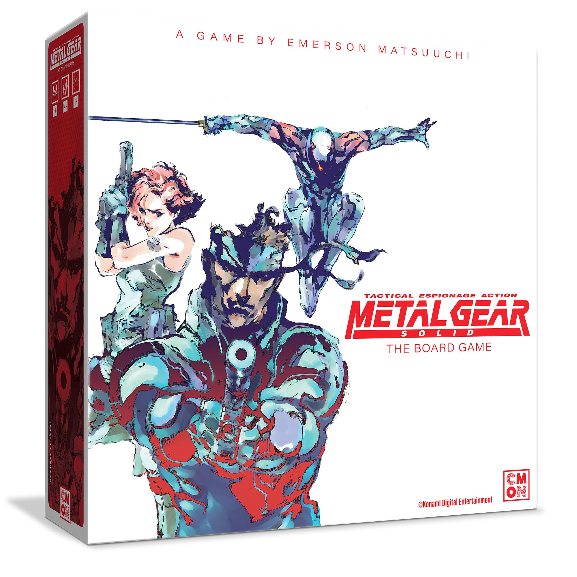 CMON Metal Gear Solid Board Game | Ages 14+ | 1-4 Players | 60-90 Min