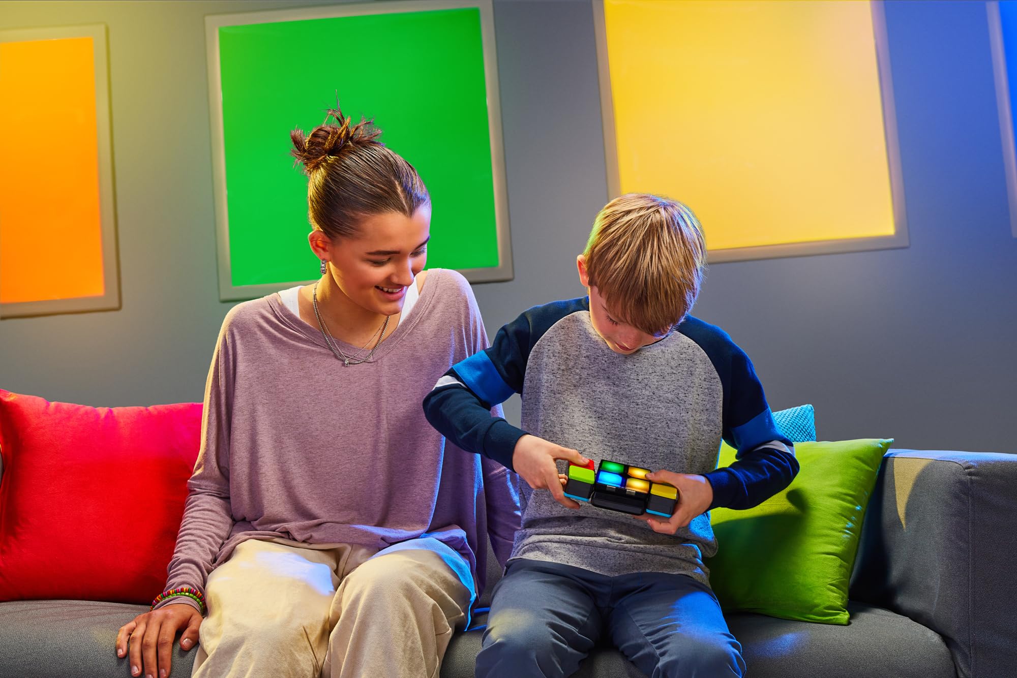 FlipSlide 674 - Light-Up Fidget Puzzle Game for Kids 8+ 15