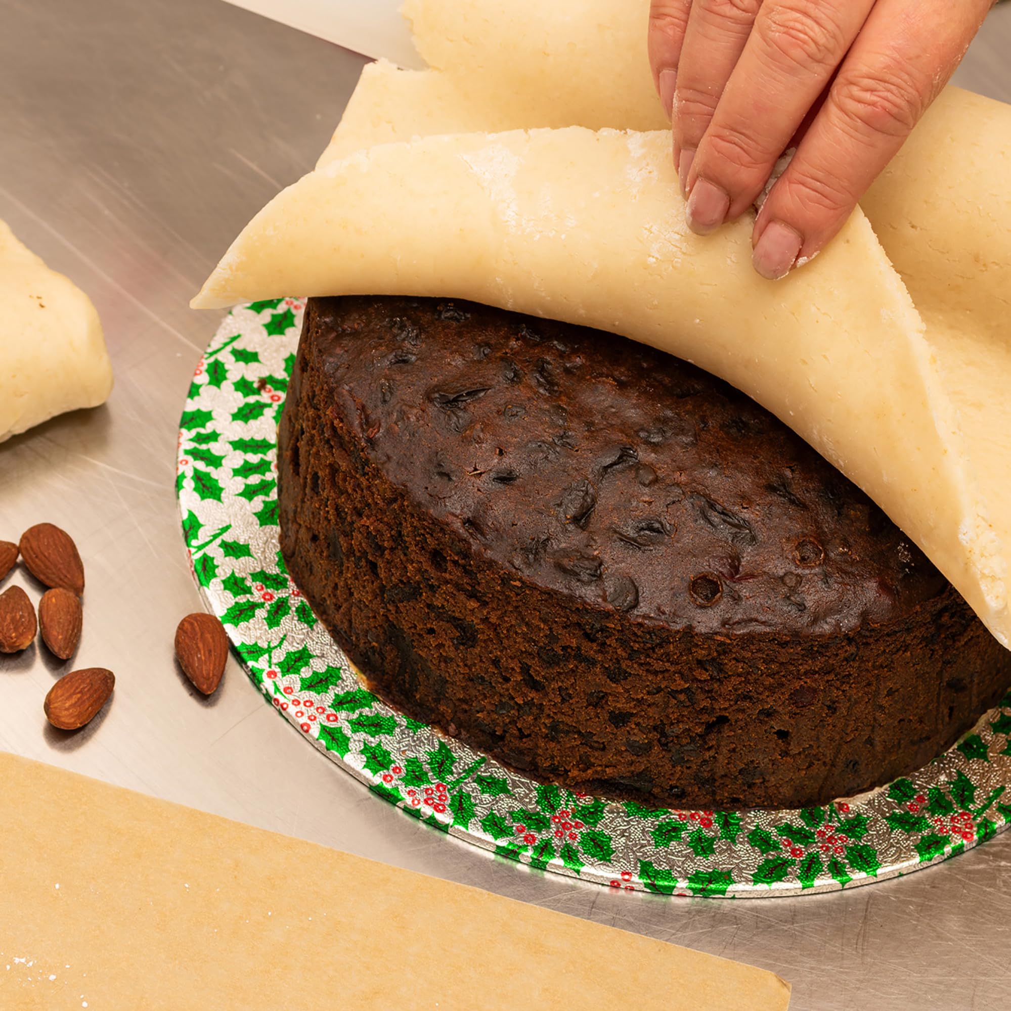 Culpitt Select Ready To Roll Marzipan Icing - 1kg Almond Paste for Cakes and Decorations 2