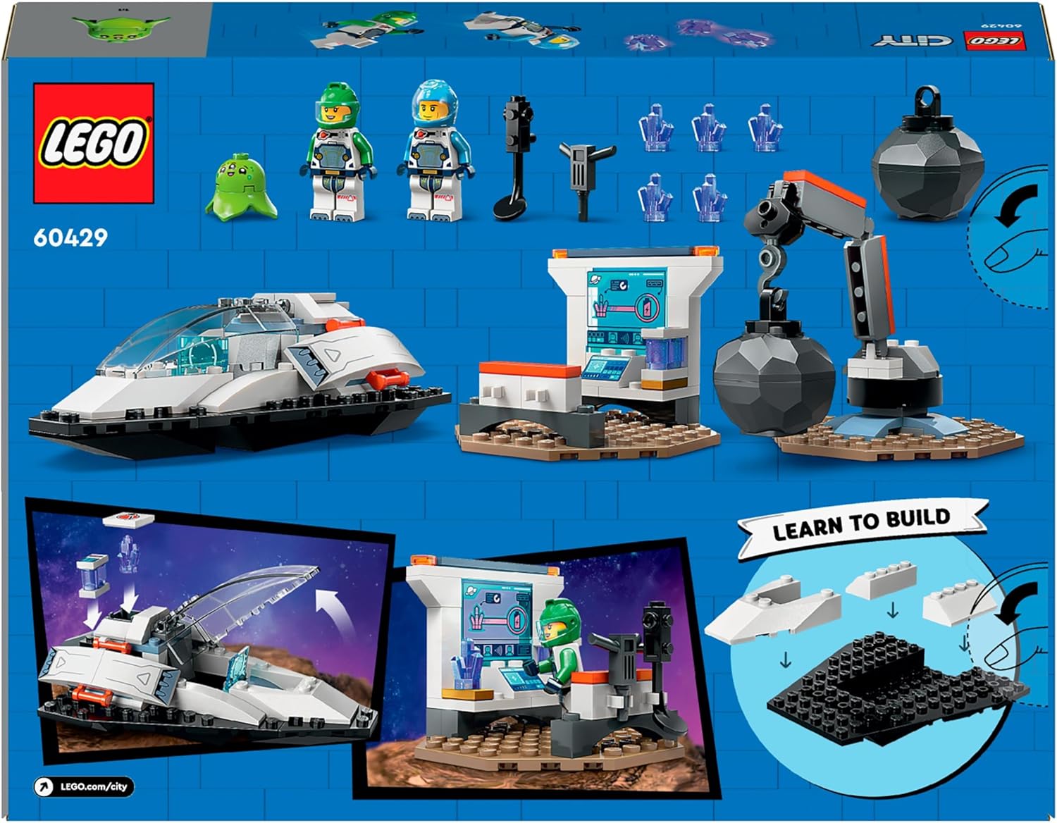 LEGO City Spaceship and Asteroid Discovery Playset - Building Toy for Ages 4+ 4