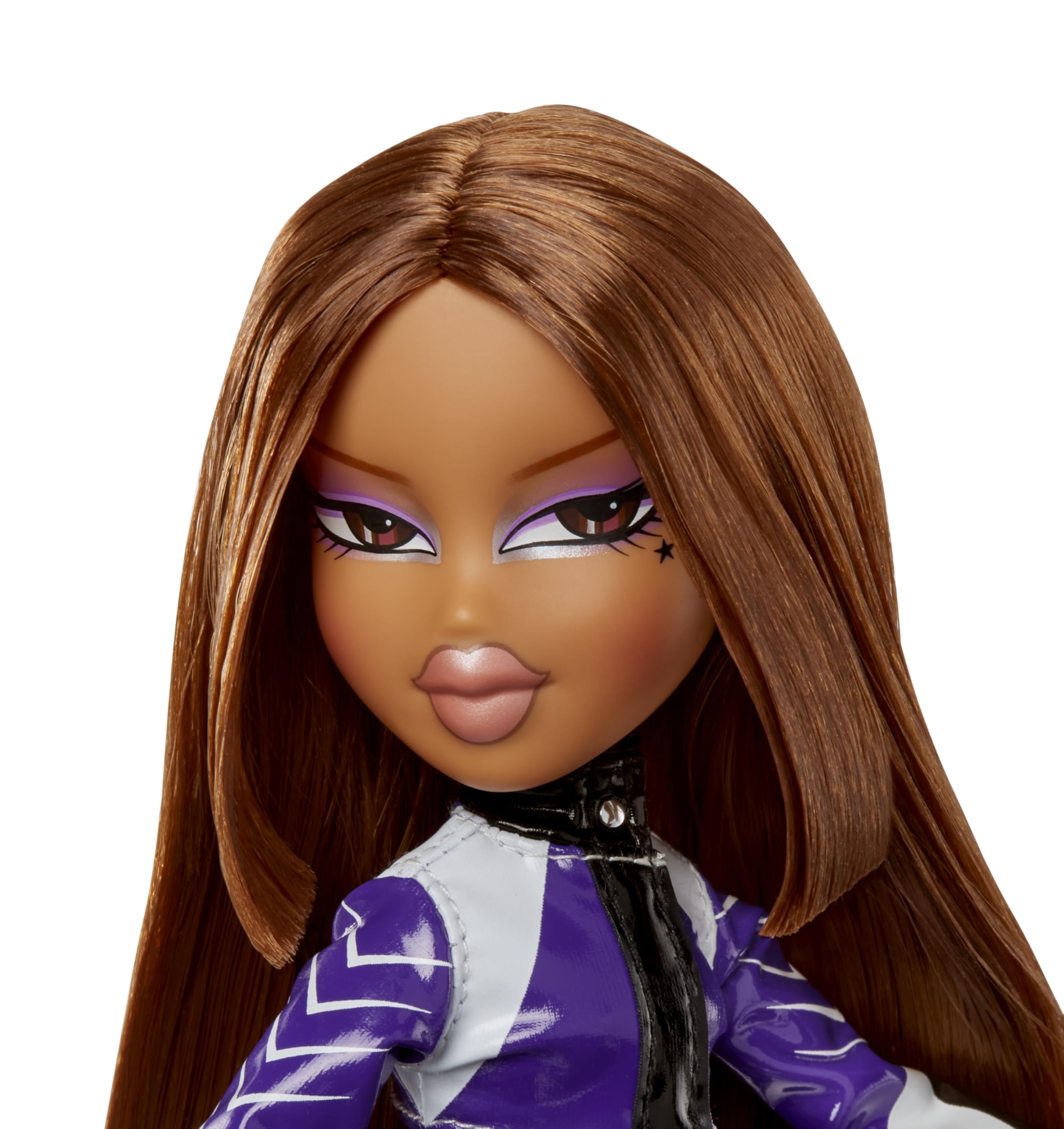 Bratz Scorchin' Yasmin Doll - Moto-Inspired Style | 11.5 inches | Ages 3+ 4