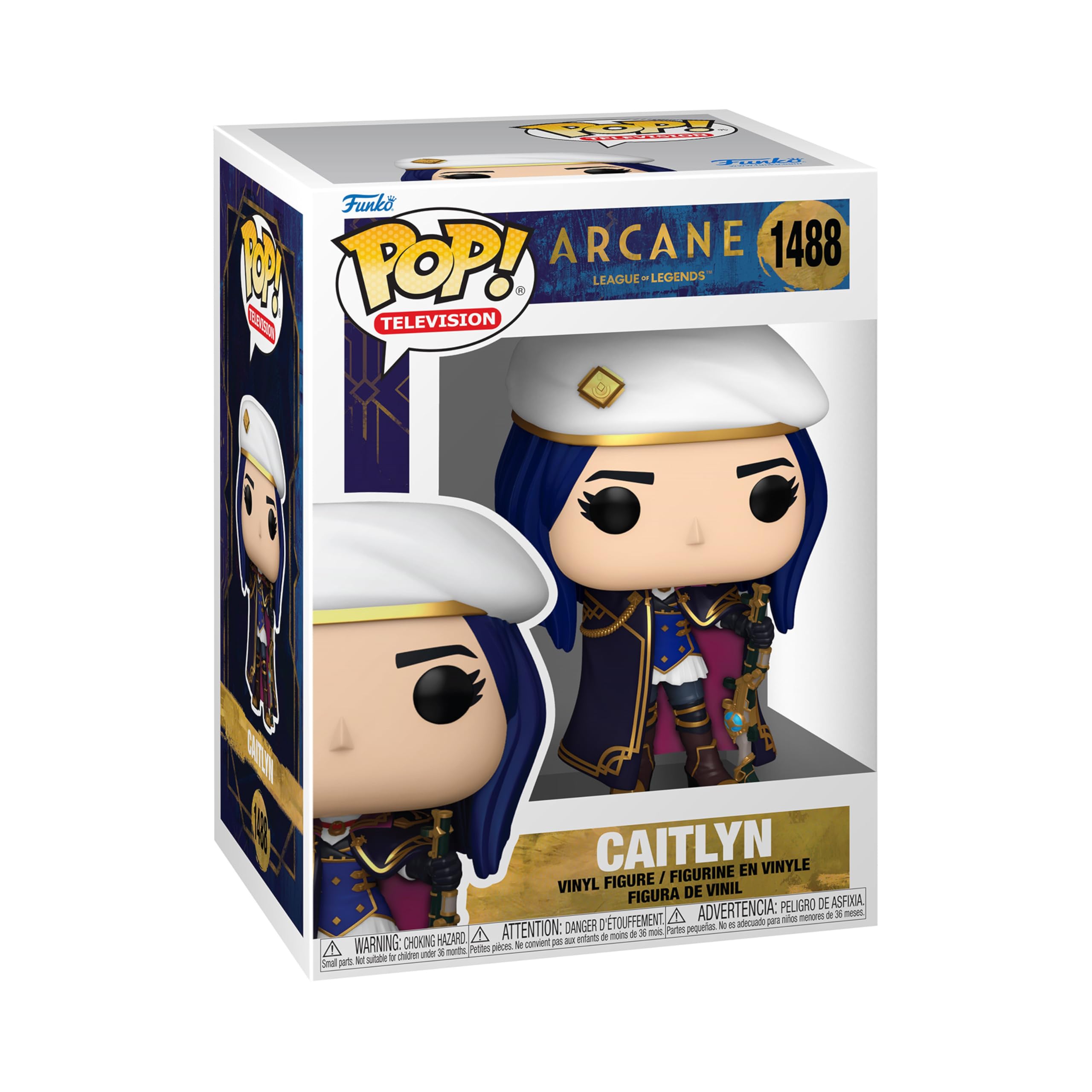 Funko POP! Animation: Arcane: League Of Legends - Caitlyn - Collectable Vin 1