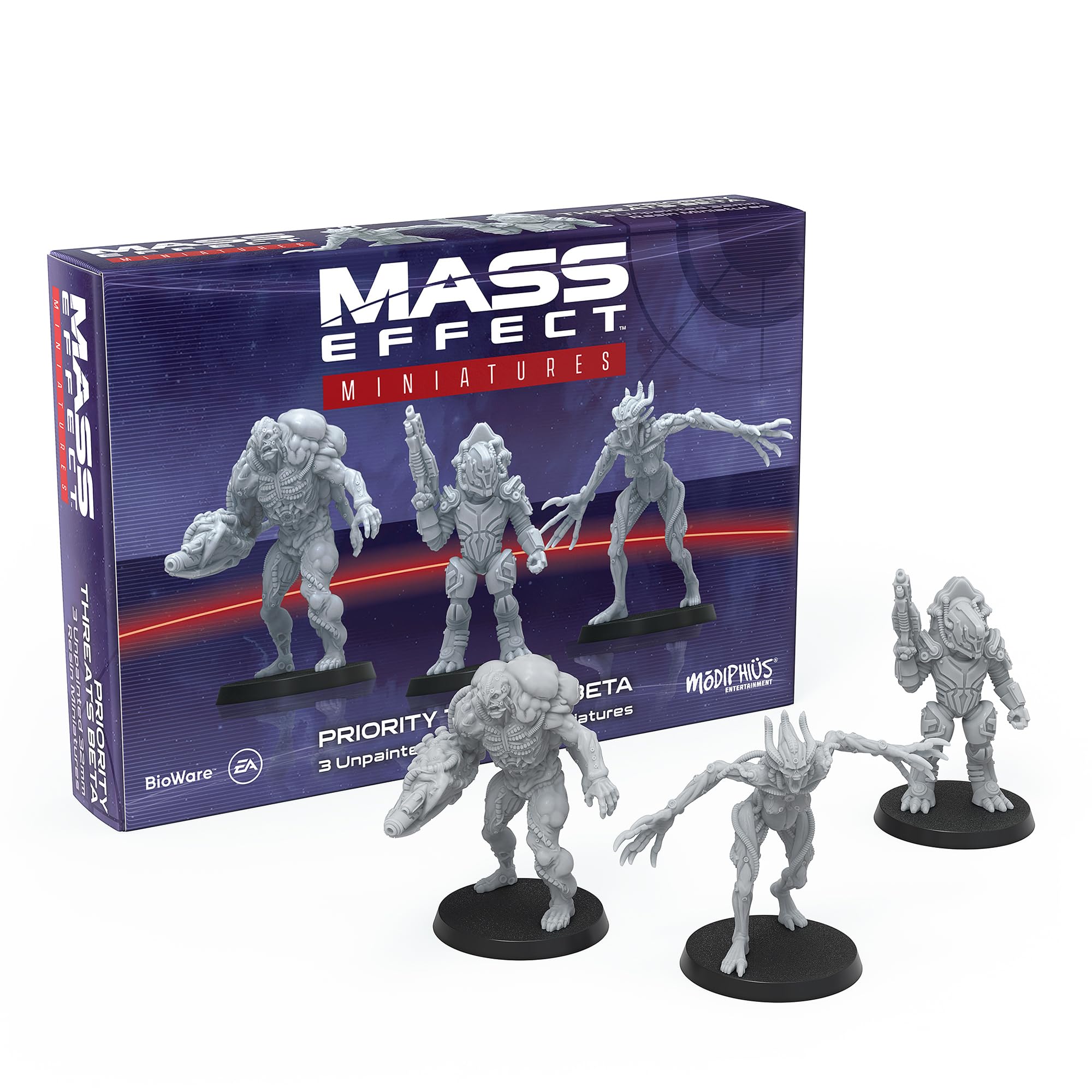 Modiphius Mass Effect Priority Threats Beta Resin Collectors Miniature Set - Upgrade
