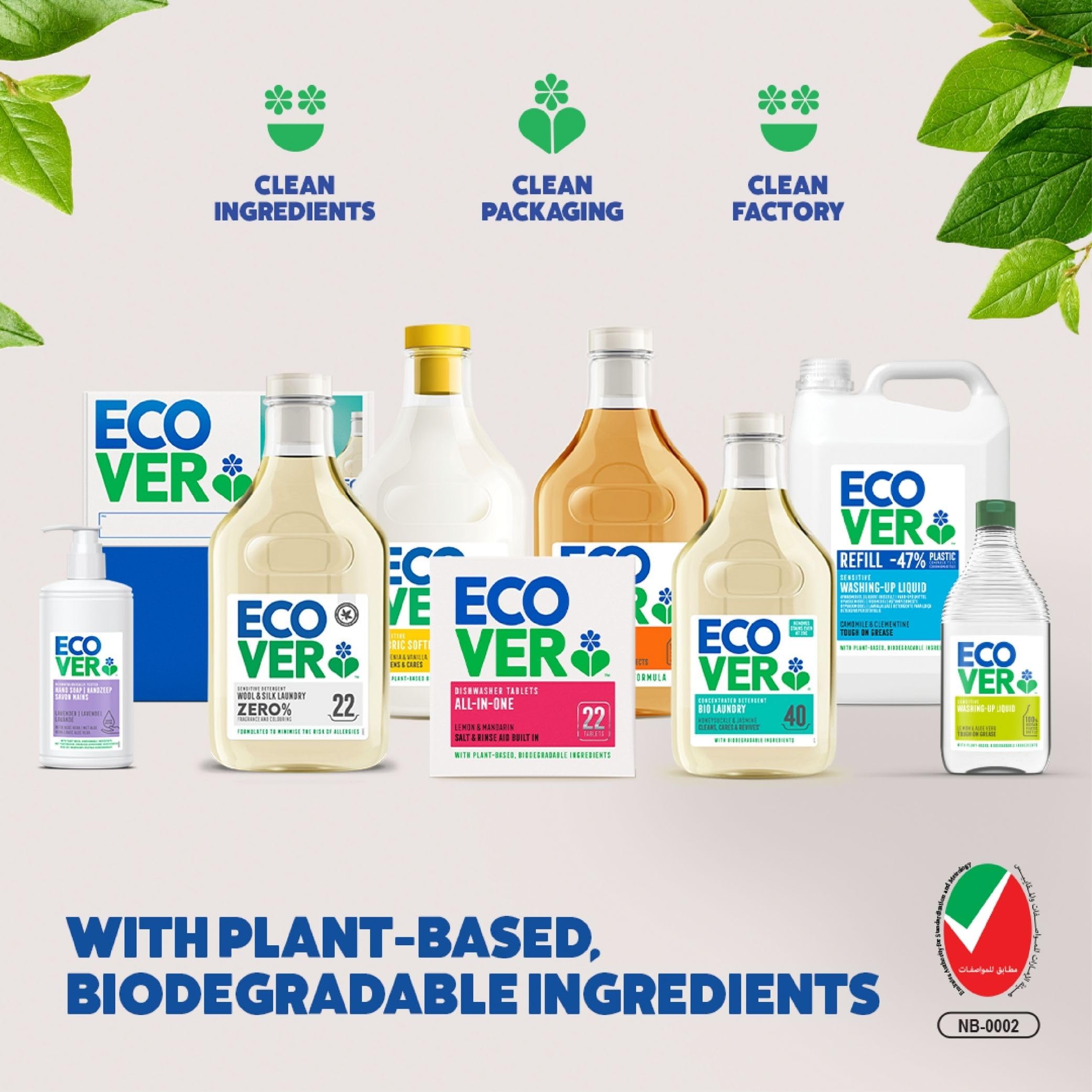 Ecover Orange &amp; Lemon Bodenseife, Mehrflächenreiniger für Naturstein und Fliesen 5