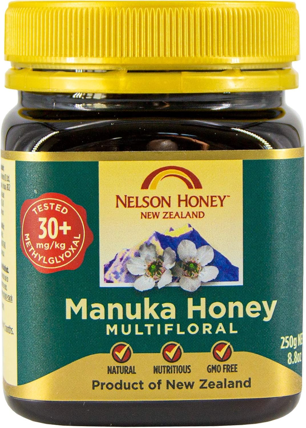 Nelson Honey Classic 30+ MG Multifloral Manuka Honey 250g